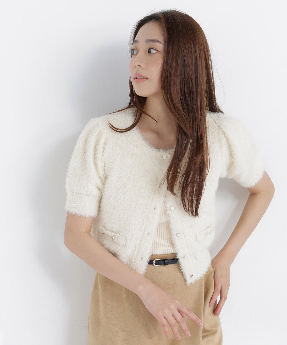 165.5cm 着用サイズ:FR
