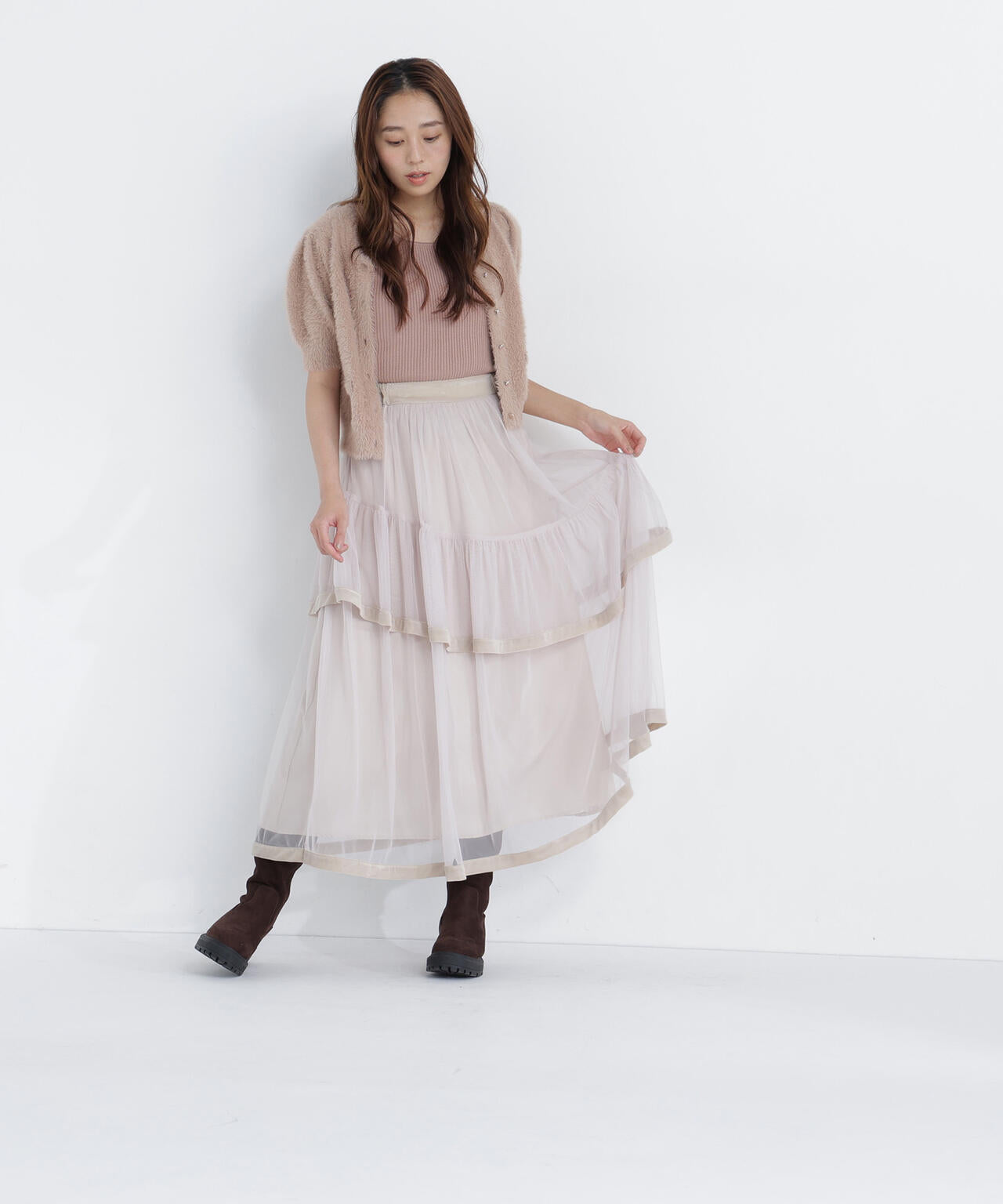 165.5cm 着用サイズ:FR