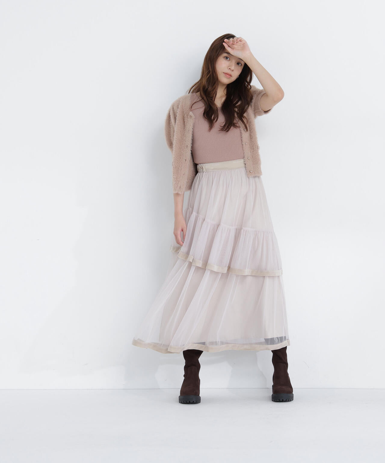 165.5cm 着用サイズ:FR