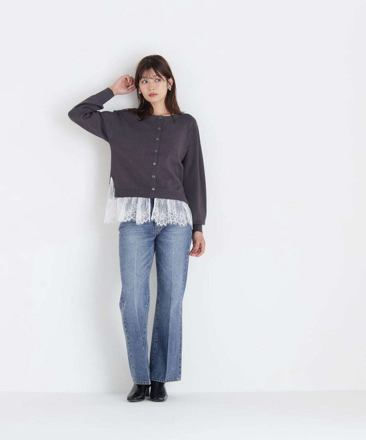 168cm 着用サイズ:FR