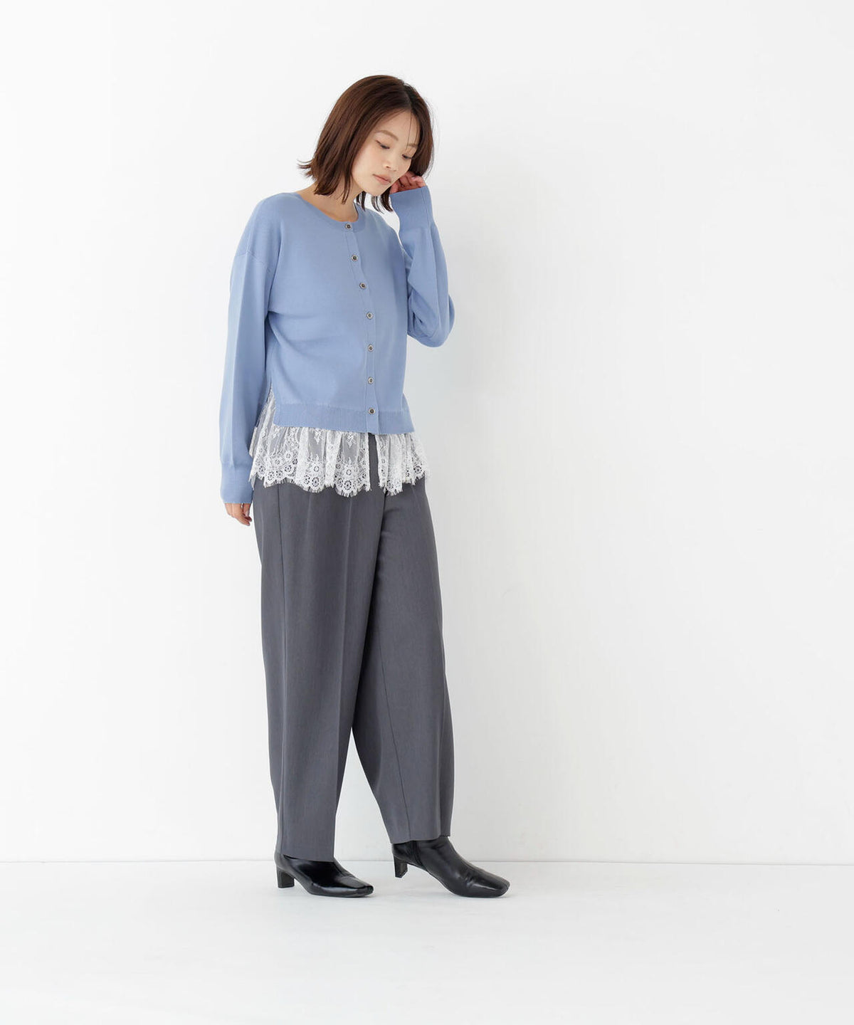167cm 着用サイズ:FR