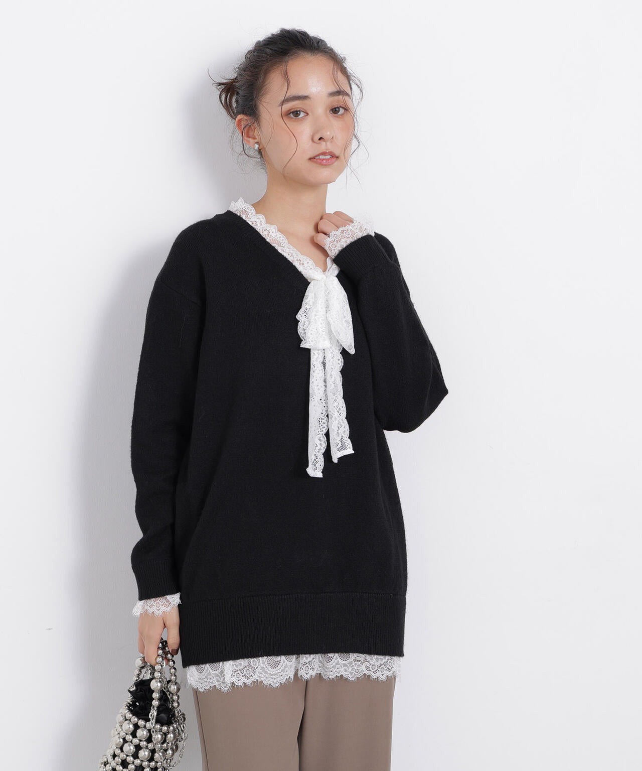 162cm 着用サイズ:FR