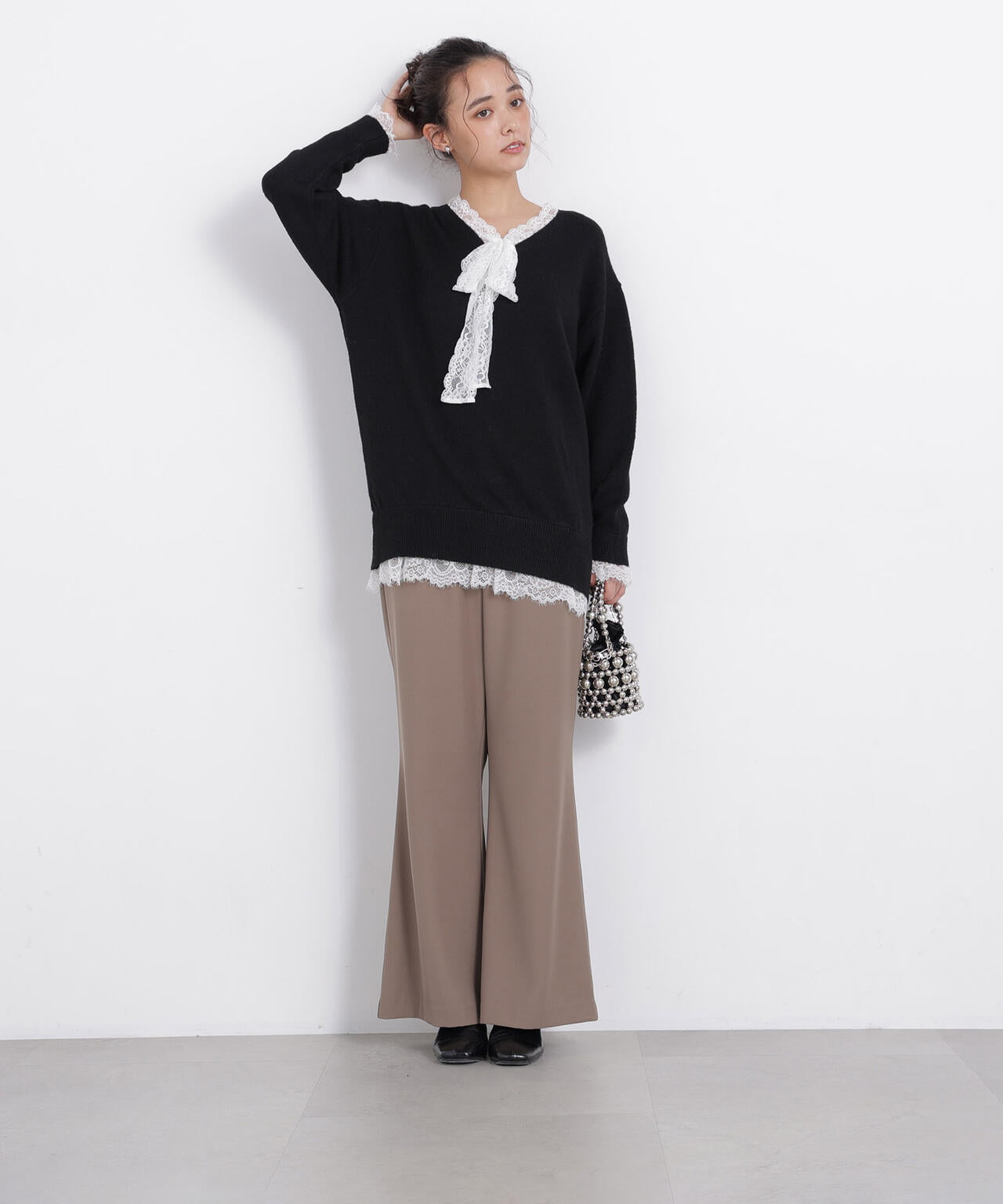 162cm 着用サイズ:FR