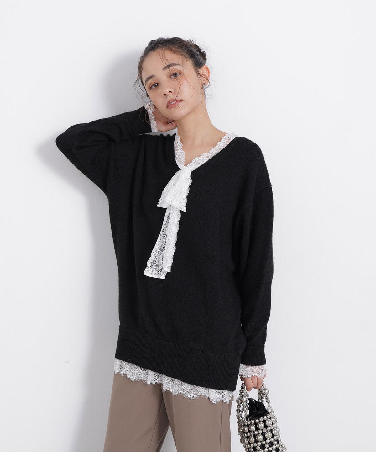 162cm 着用サイズ:FR