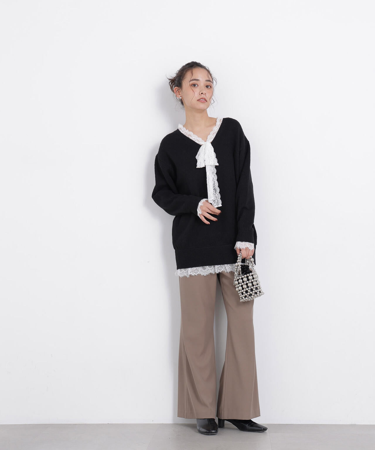 162cm 着用サイズ:FR