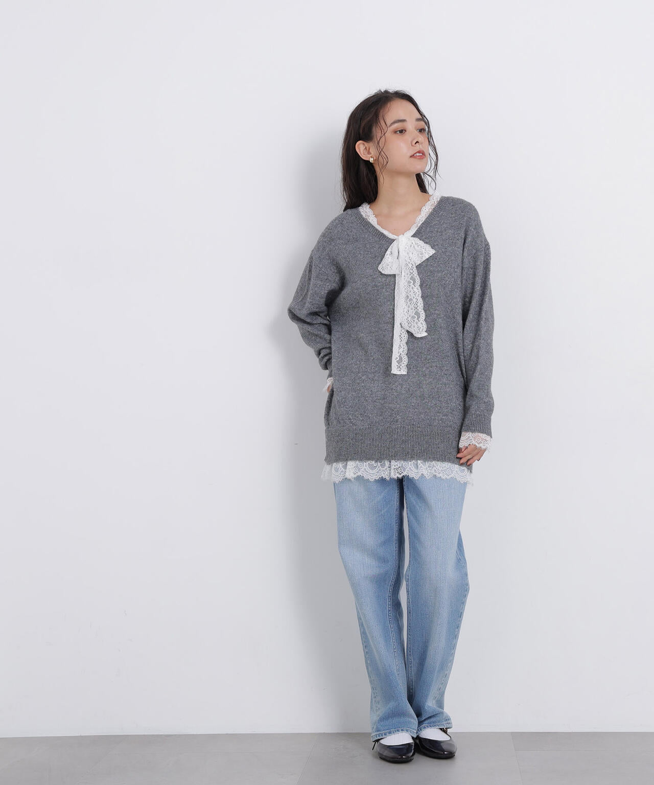162cm 着用サイズ:FR