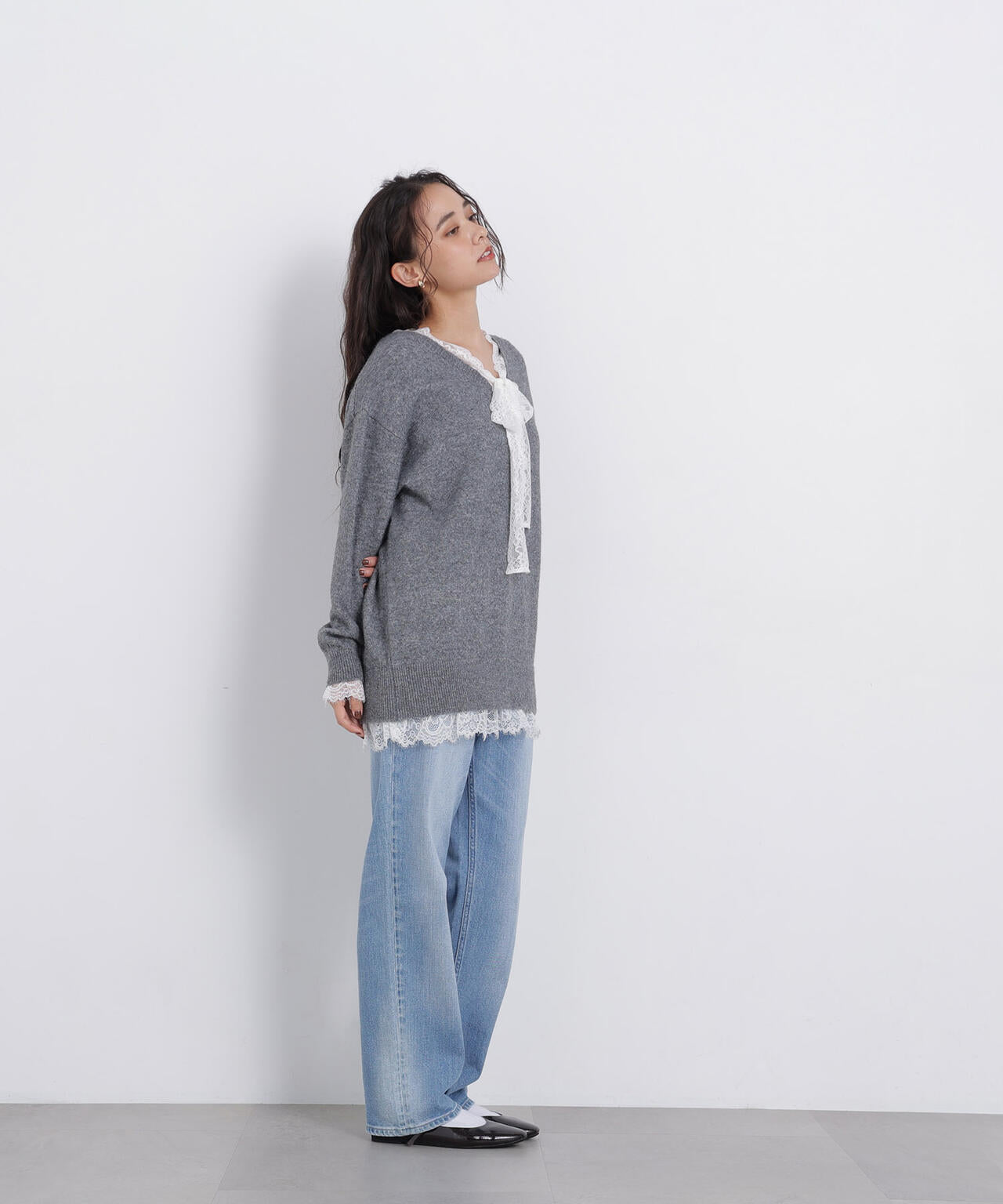 162cm 着用サイズ:FR