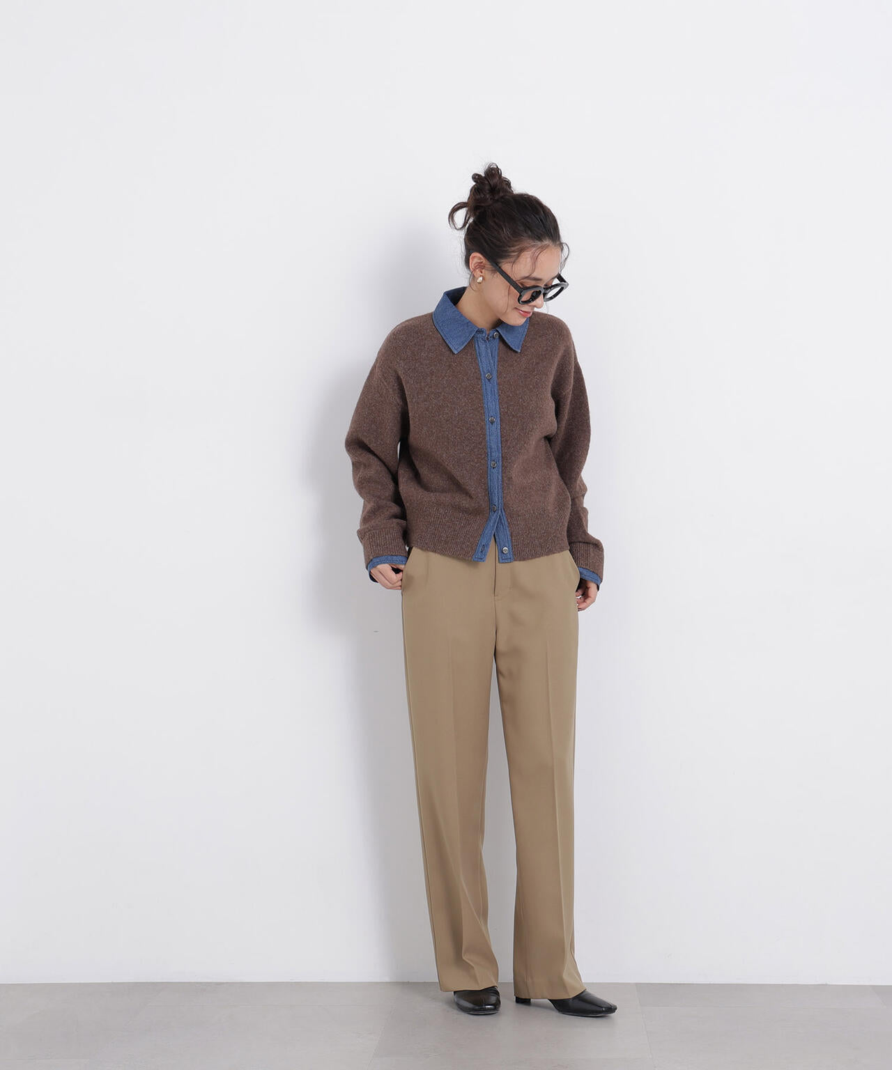 162cm 着用サイズ:FR
