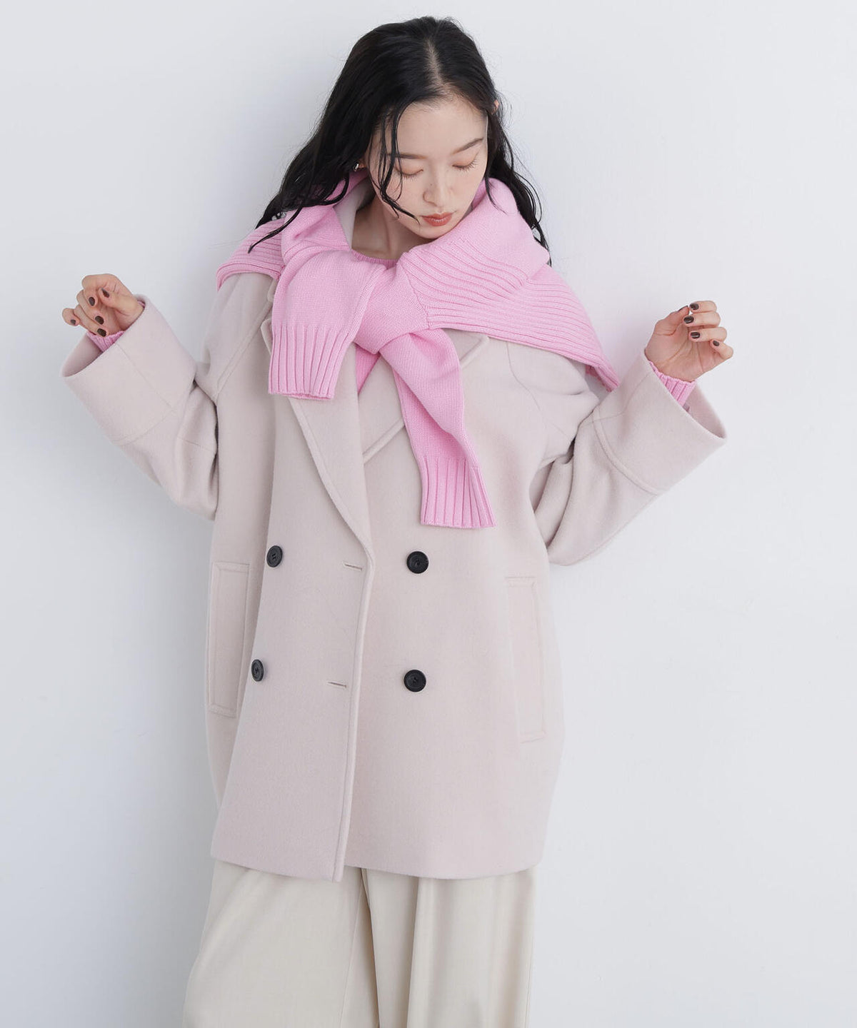162cm 着用サイズ:FR