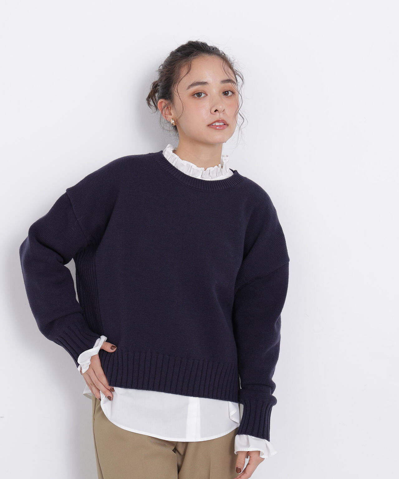 162cm 着用サイズ:FR
