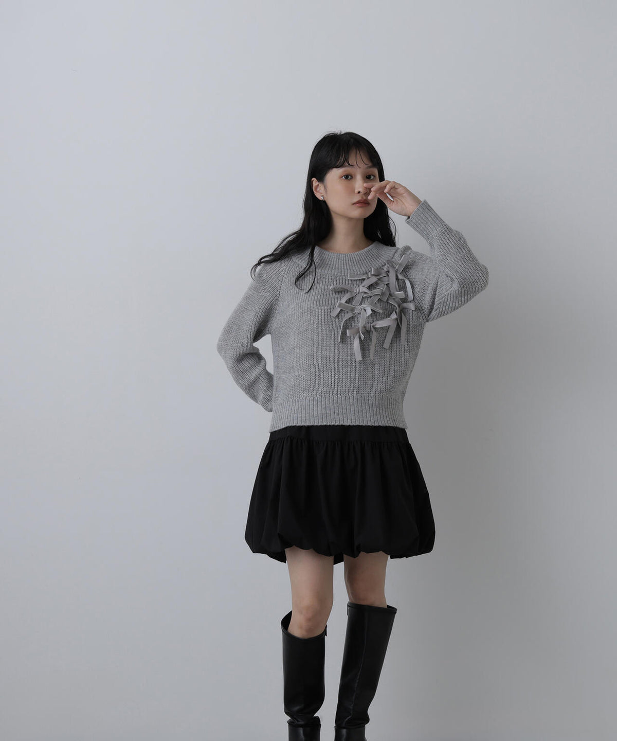 165cm 着用サイズ:FR