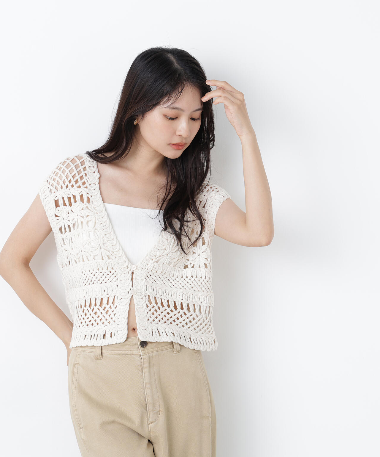165cm 着用サイズ:FR