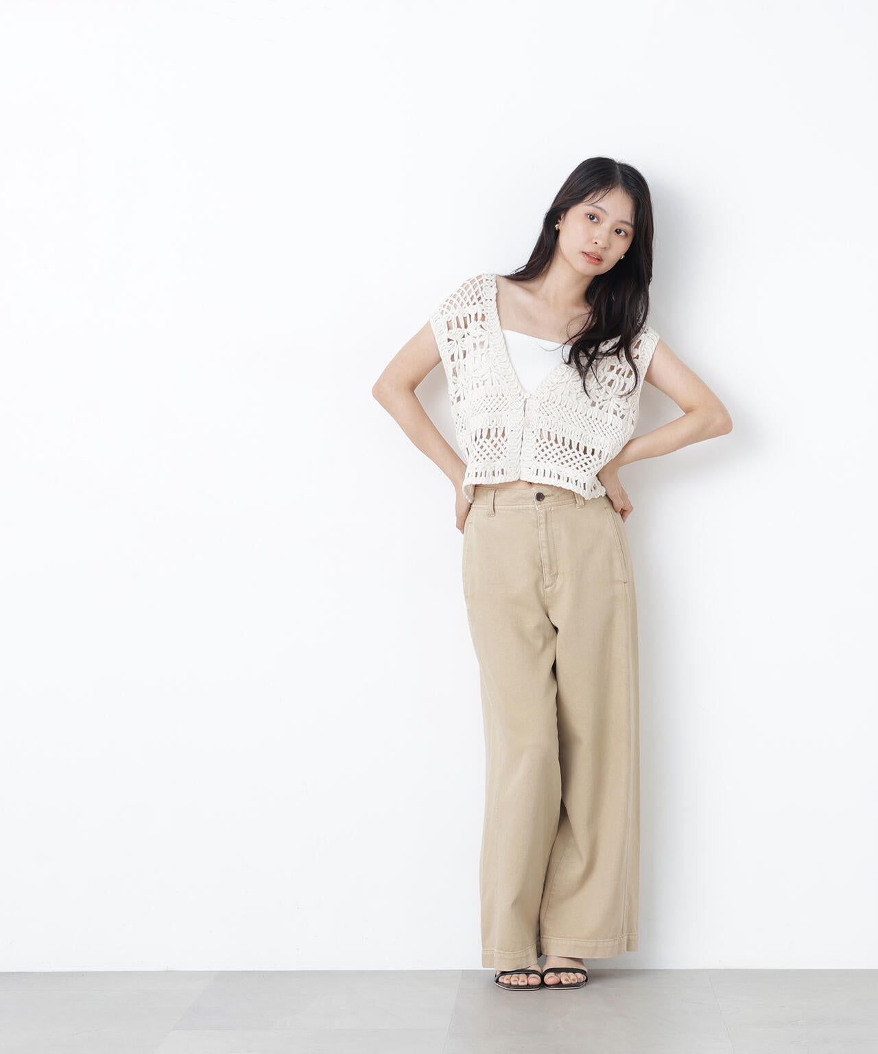 165cm 着用サイズ:FR