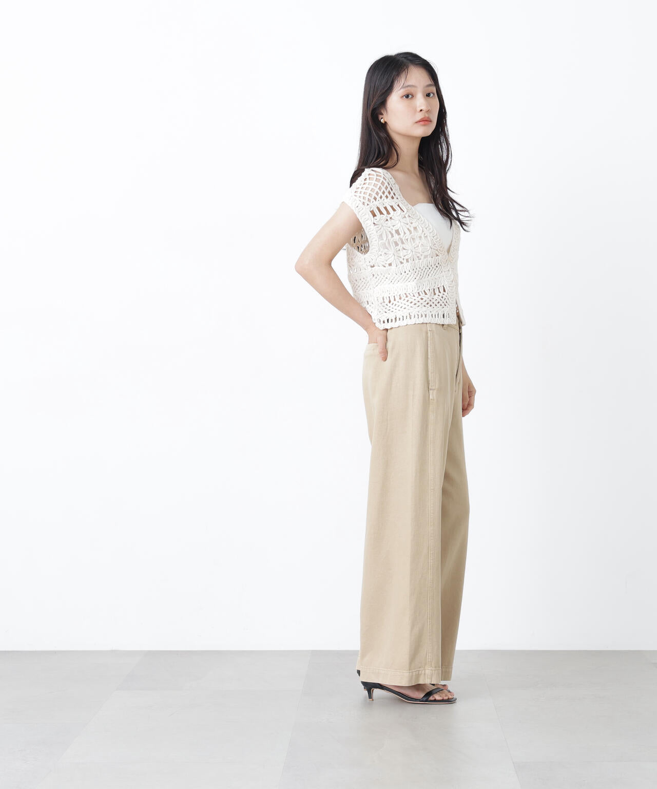 165cm 着用サイズ:FR