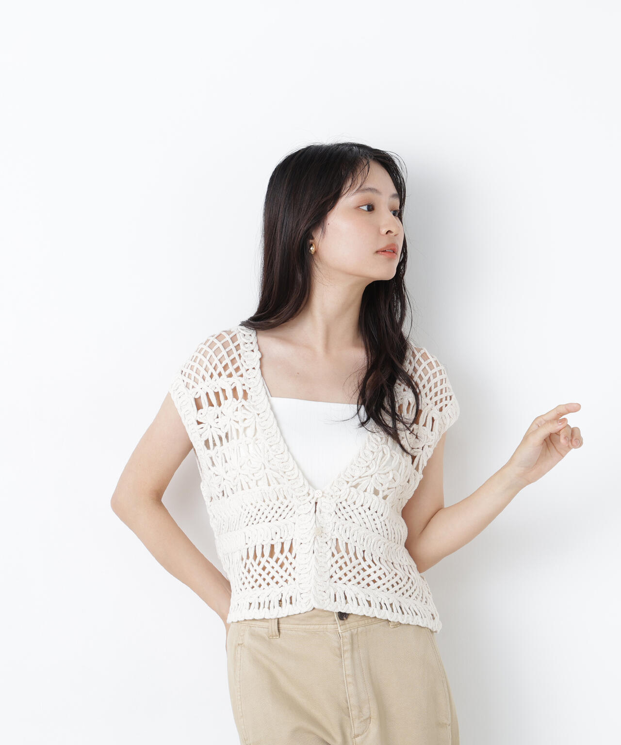 165cm 着用サイズ:FR