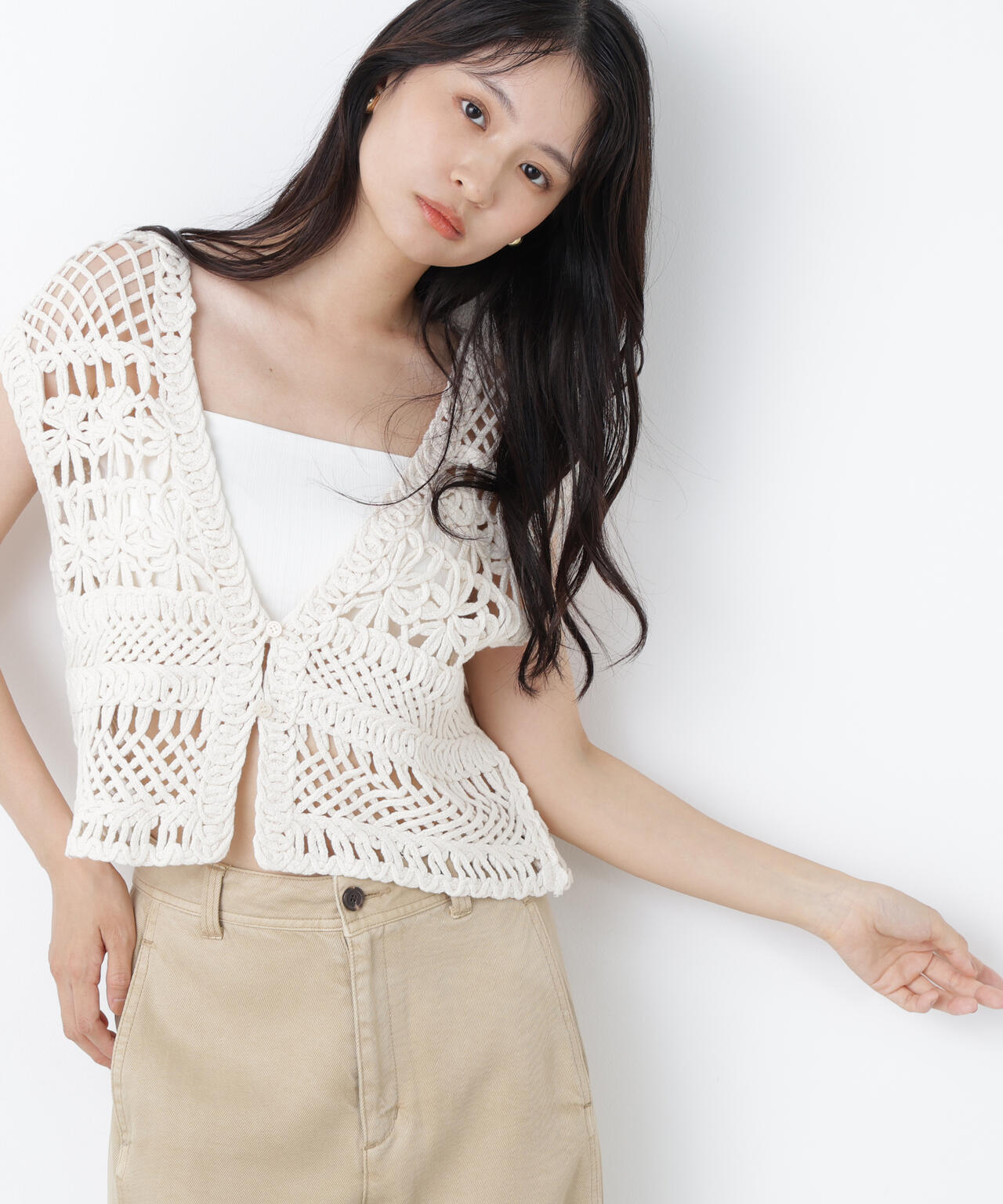 165cm 着用サイズ:FR