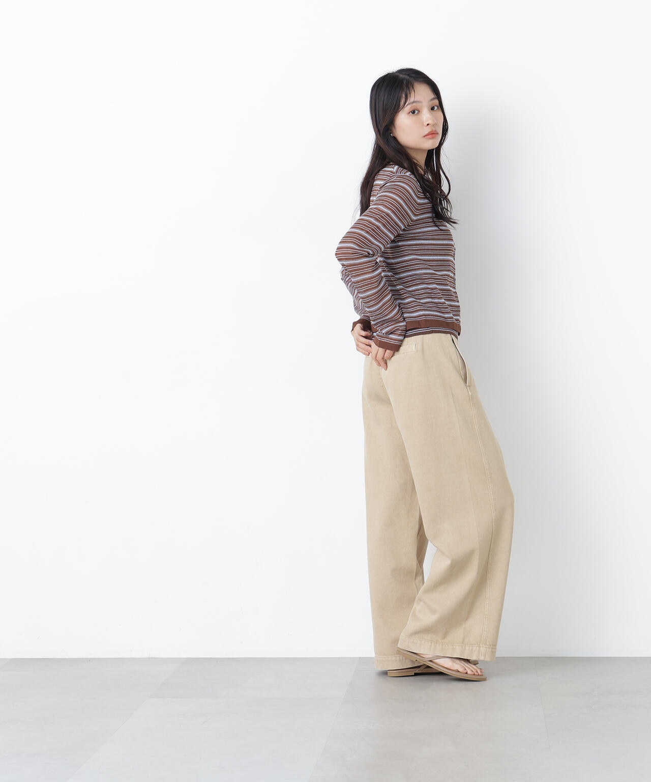 165cm 着用サイズ:FR