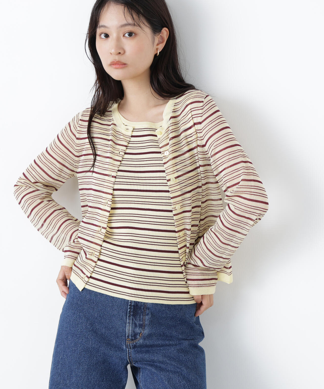 165cm 着用サイズ:FR