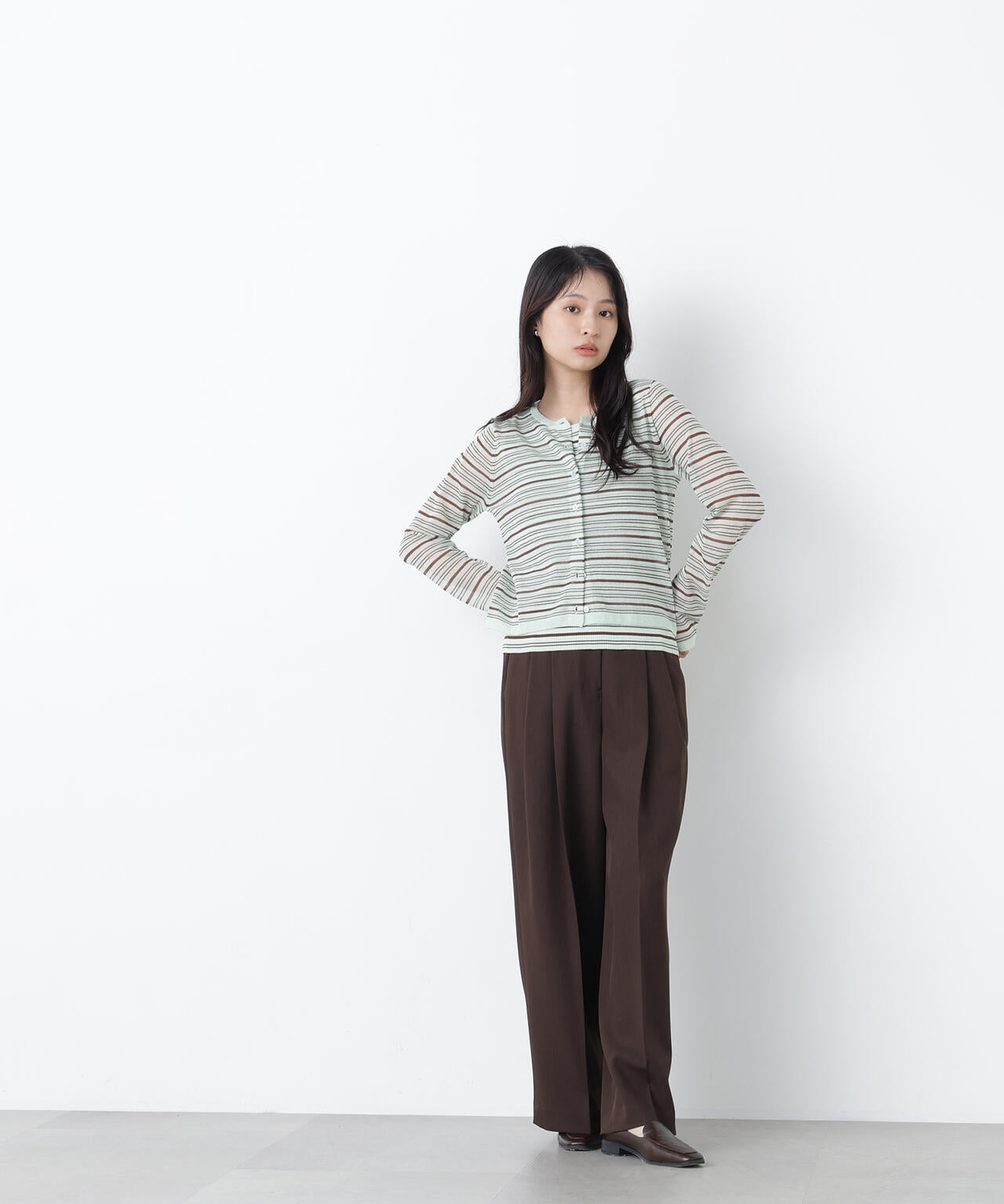 165cm 着用サイズ:FR