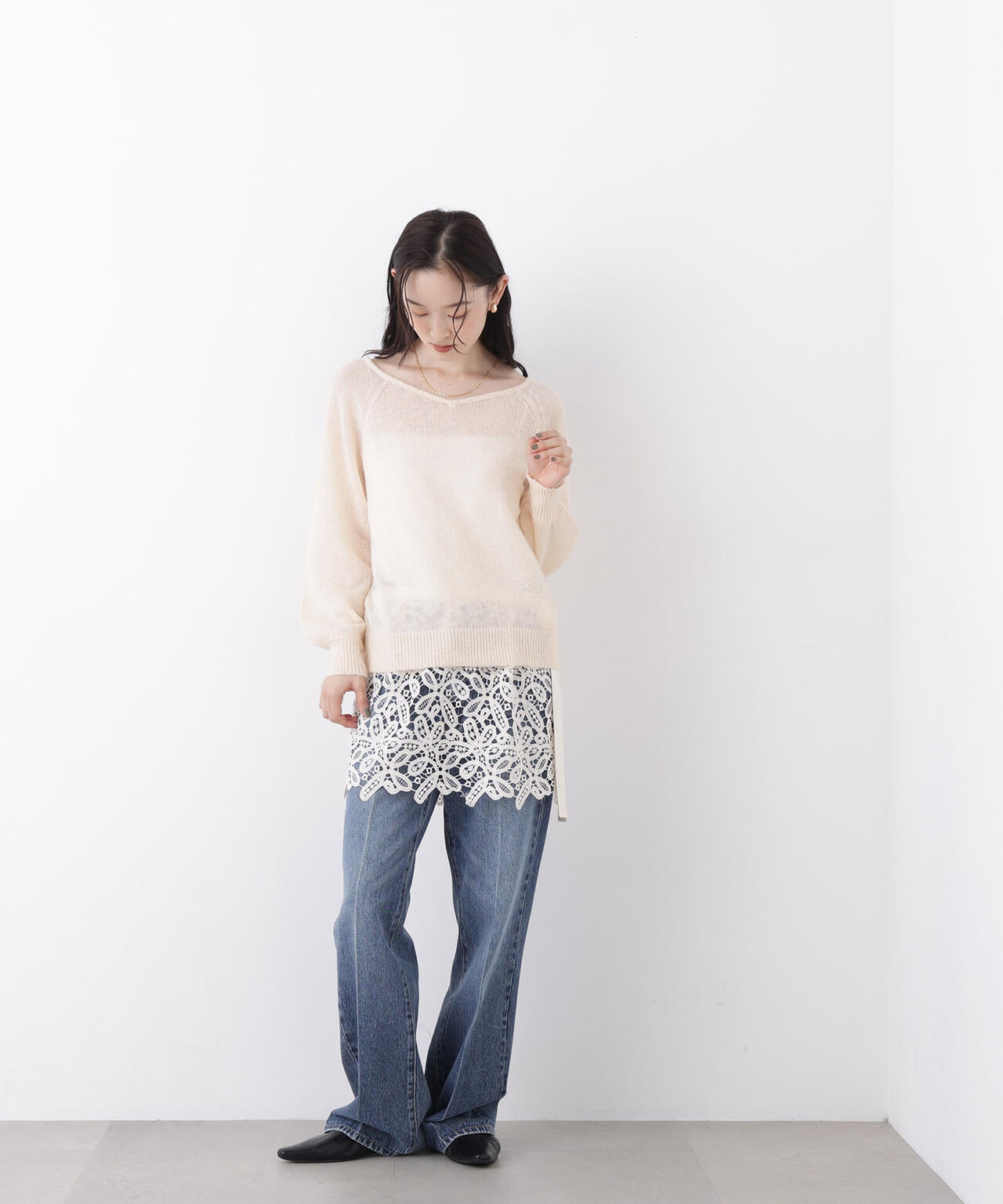 163cm 着用サイズ:FR