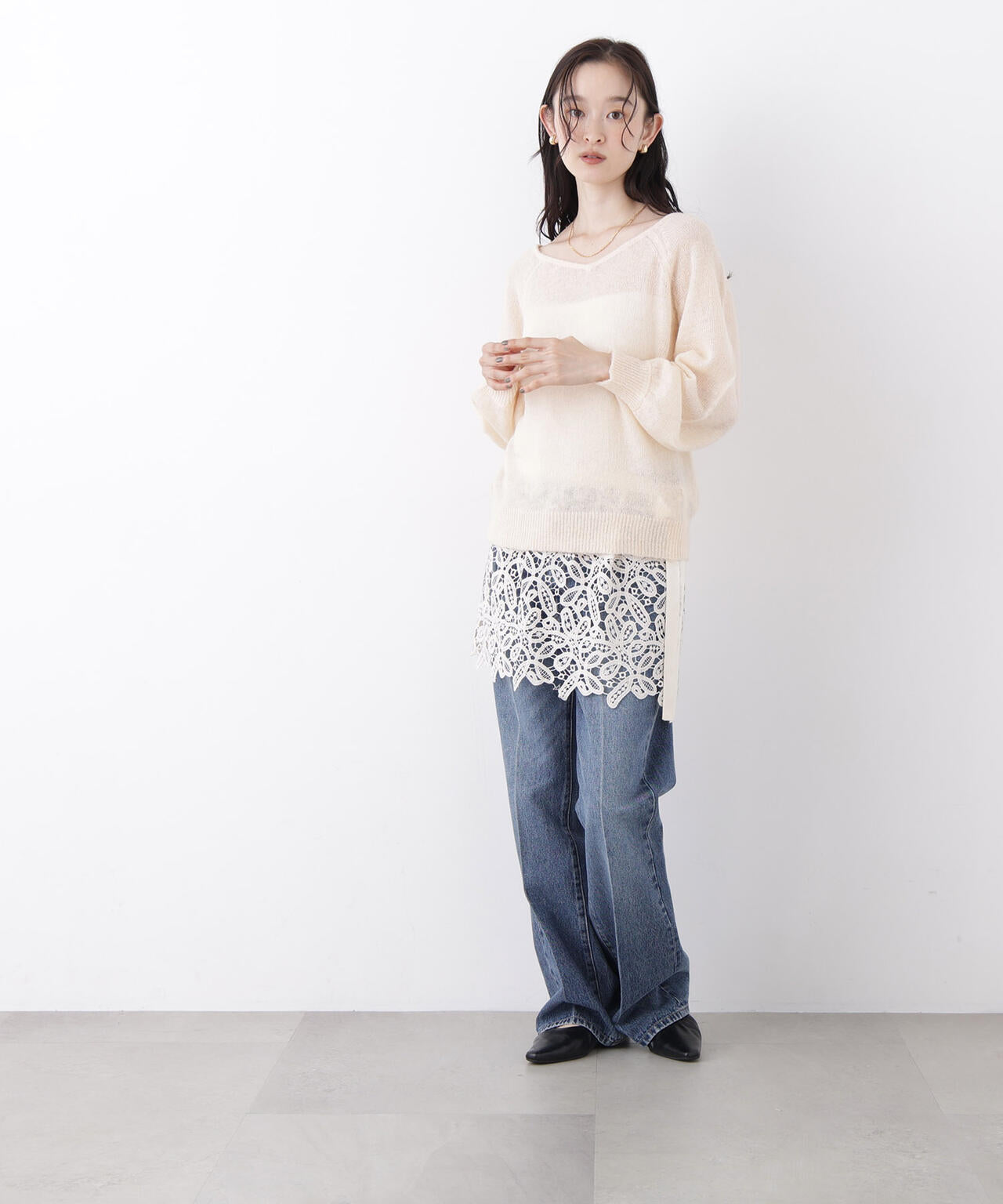 163cm 着用サイズ:FR