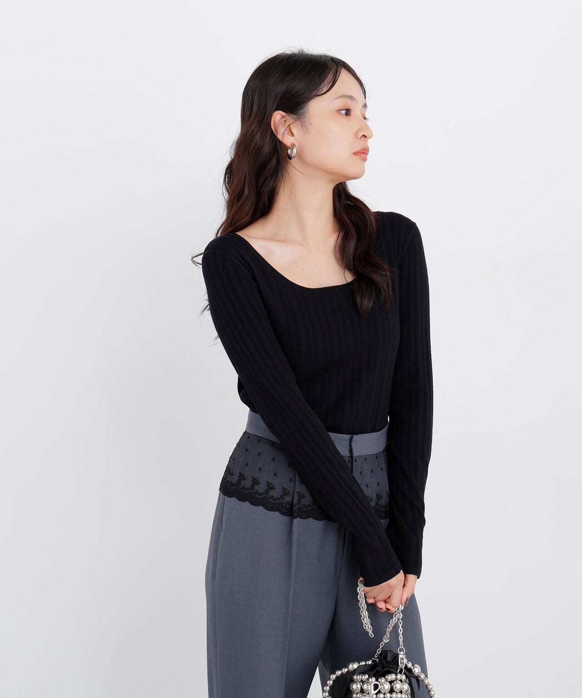 165cm 着用サイズ:FR