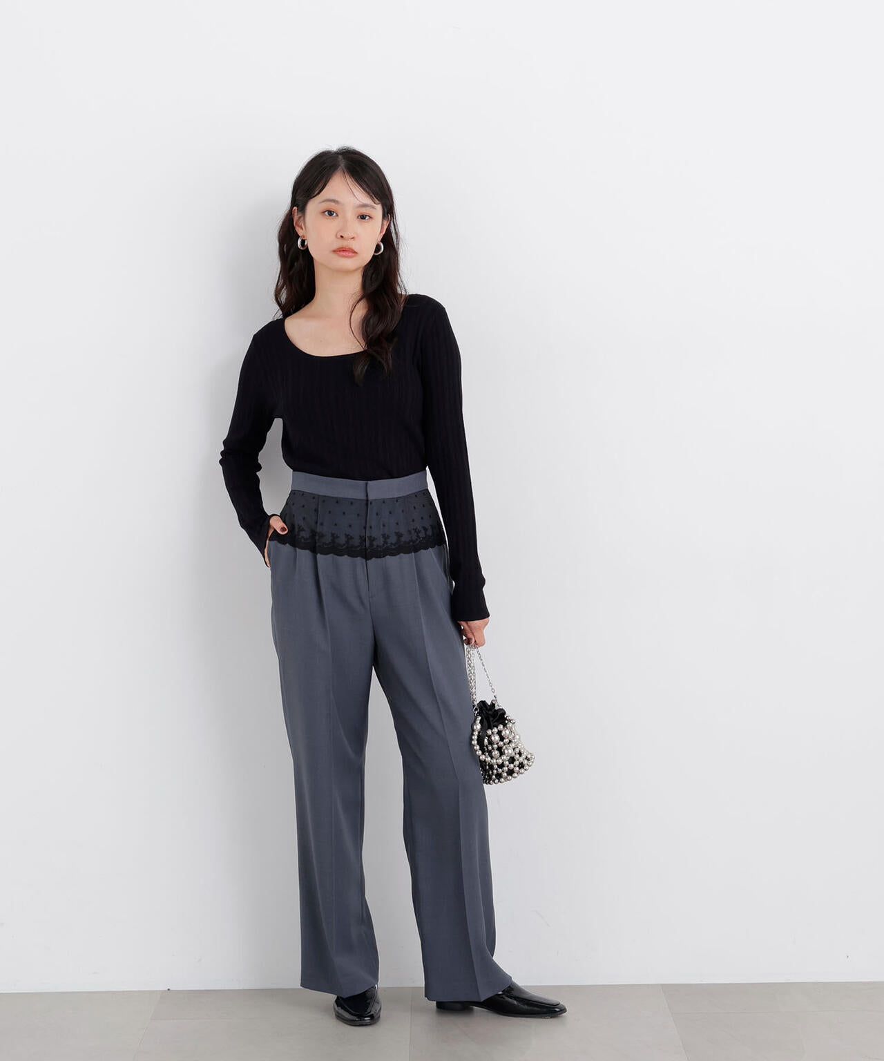 165cm 着用サイズ:FR