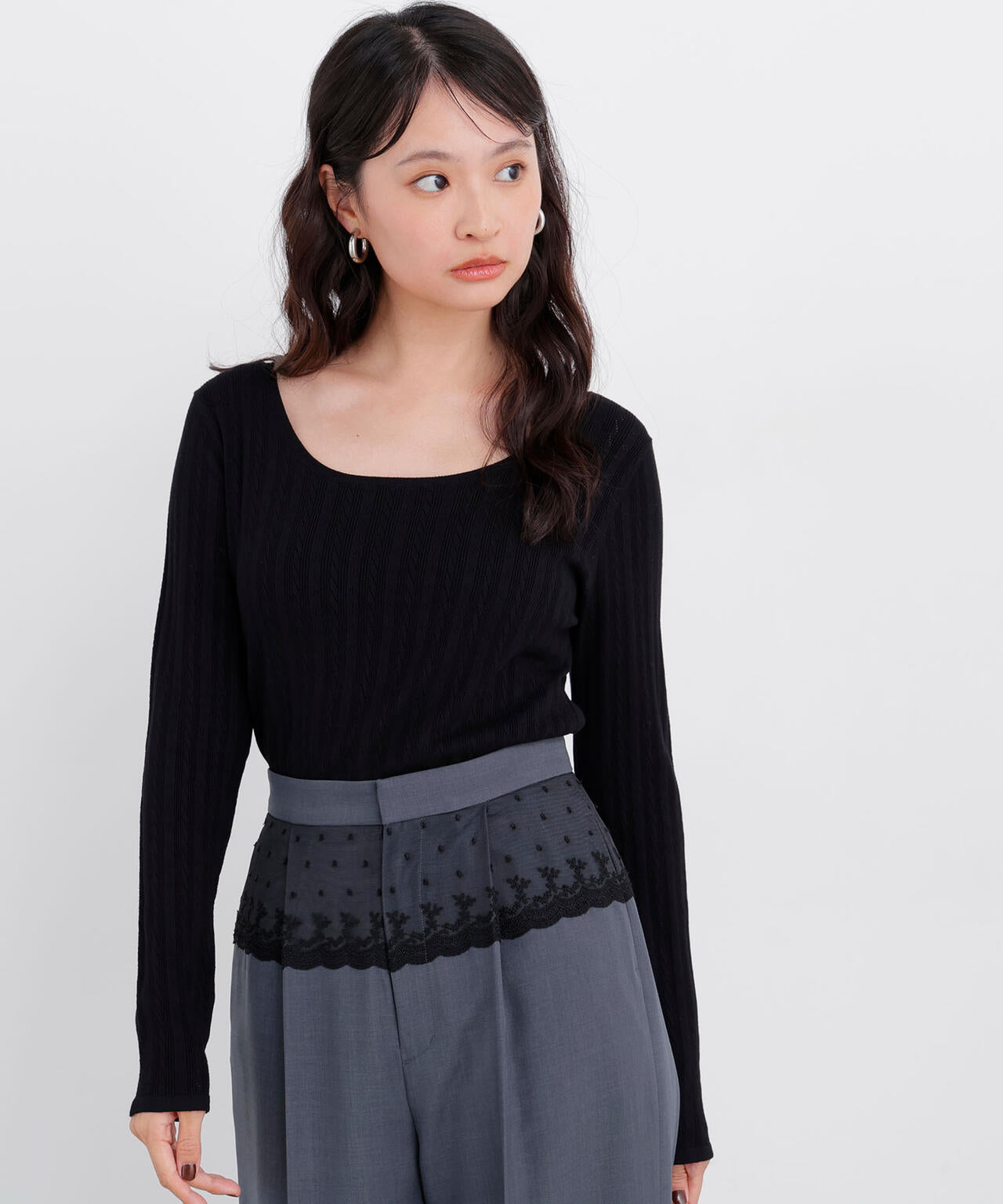 165cm 着用サイズ:FR