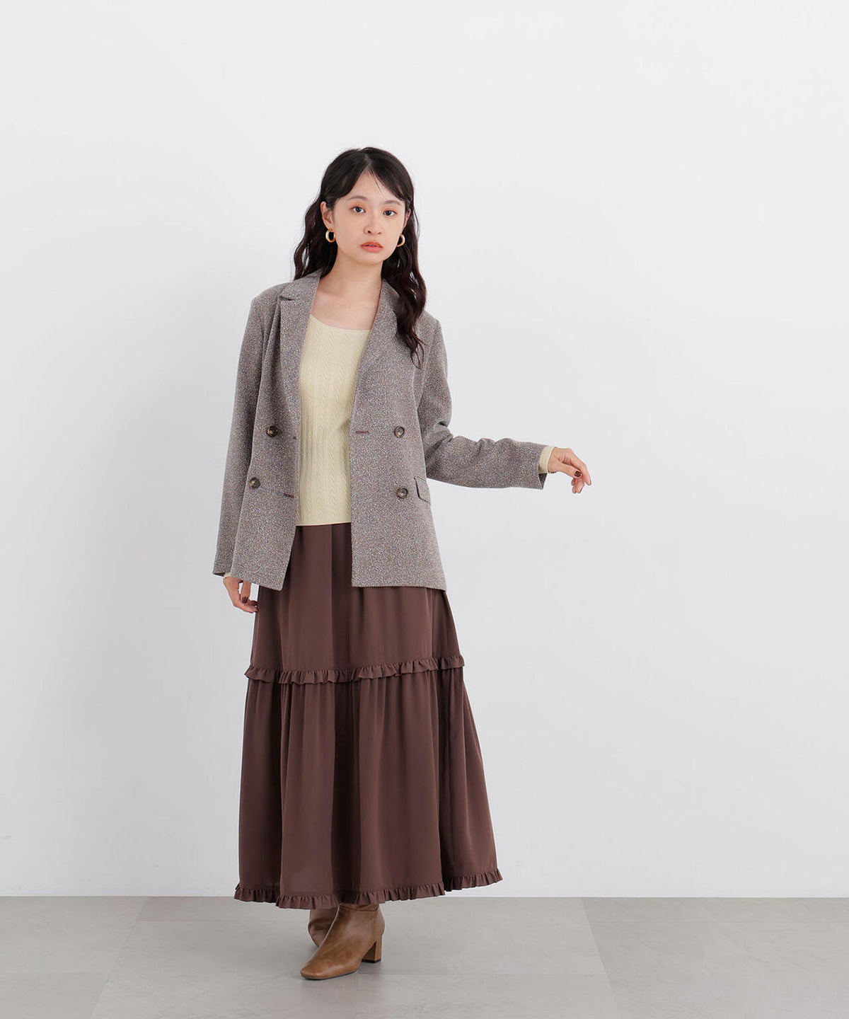 165cm 着用サイズ:FR