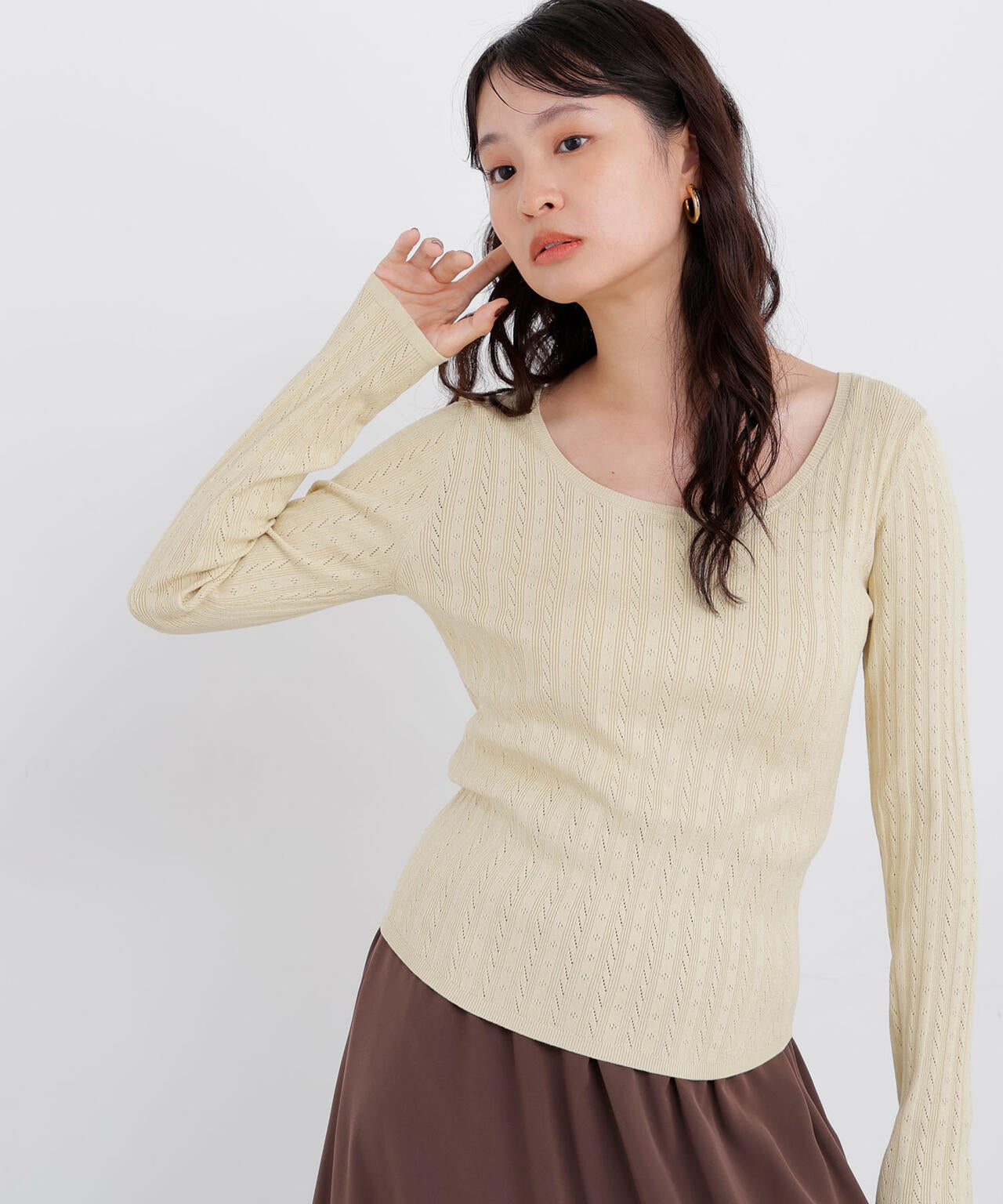 165cm 着用サイズ:FR