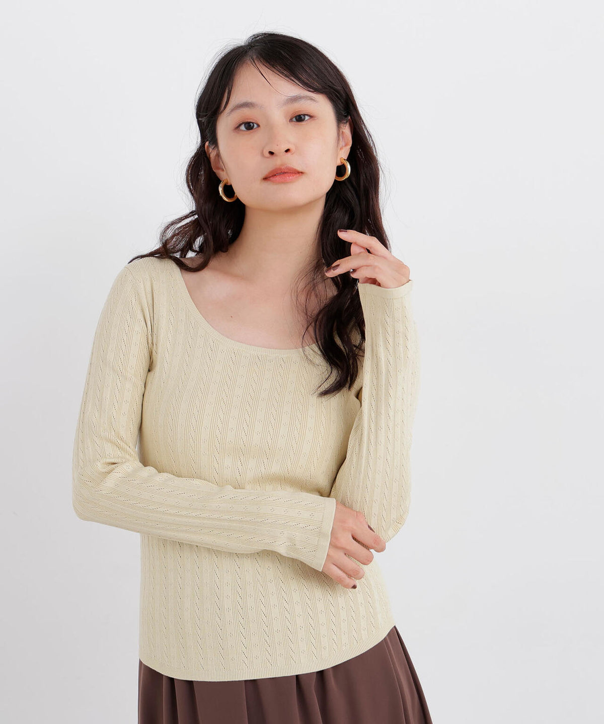 165cm 着用サイズ:FR
