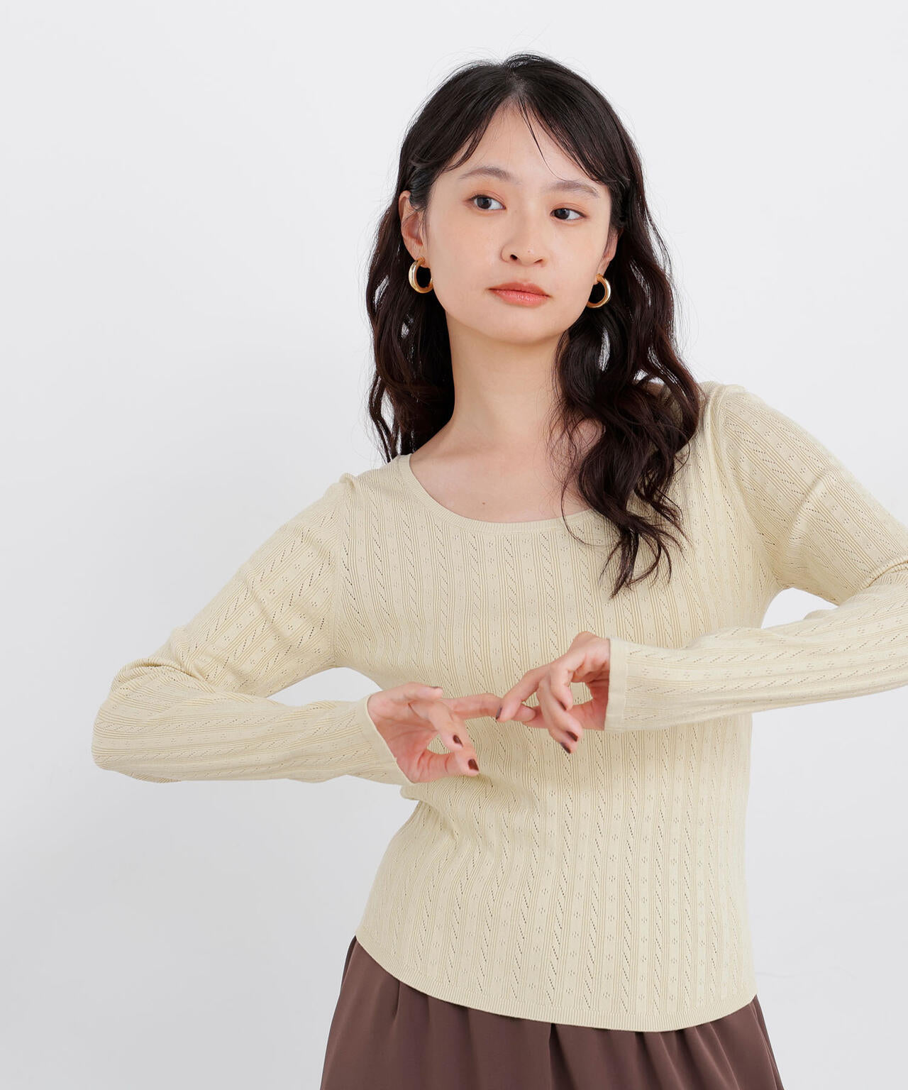 165cm 着用サイズ:FR