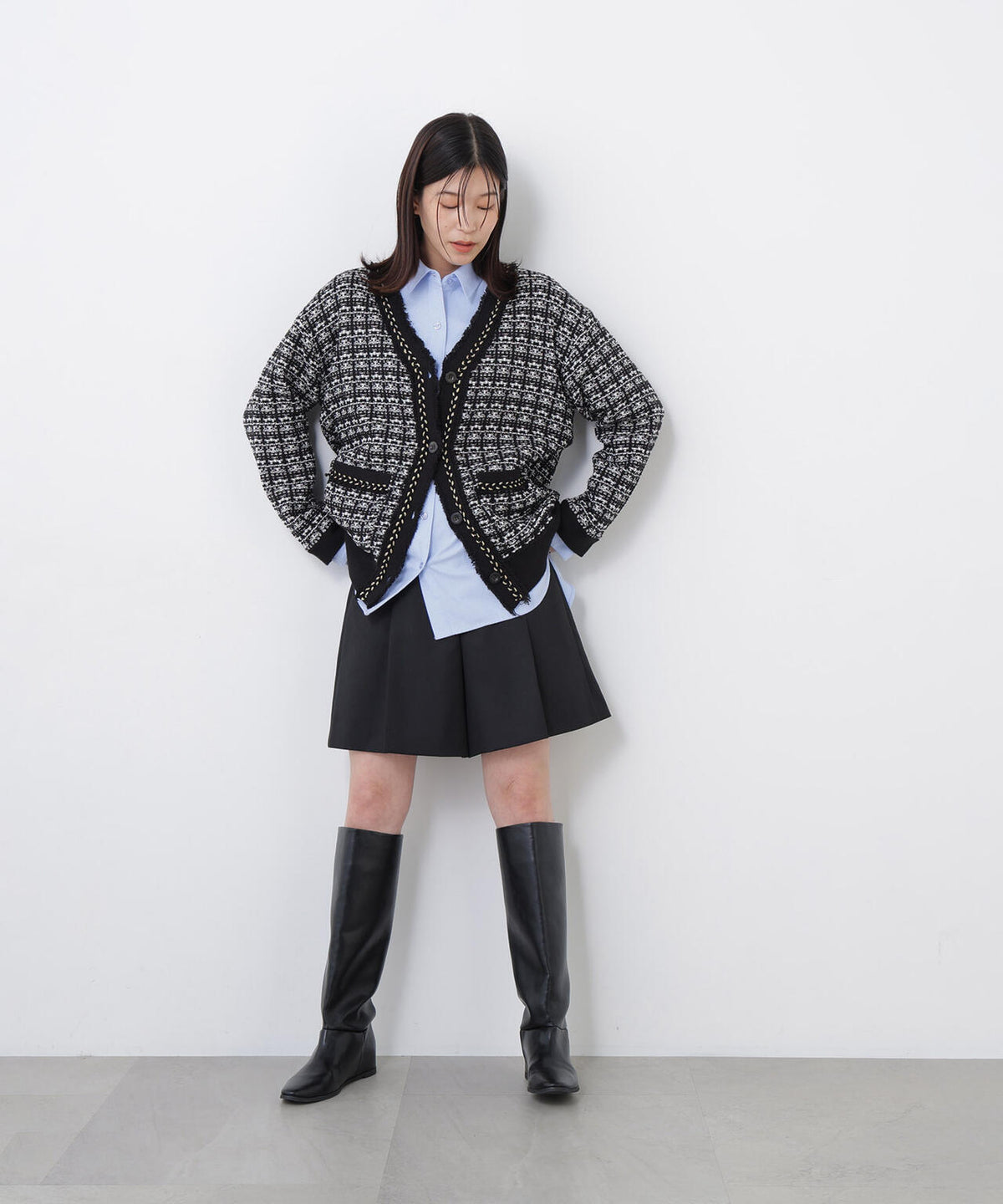身長168cm B82 W59 H88 着用サイズ:FR