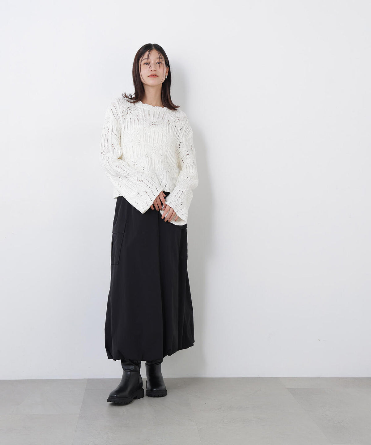 身長168cm B82 W59 H88 着用サイズ:FR