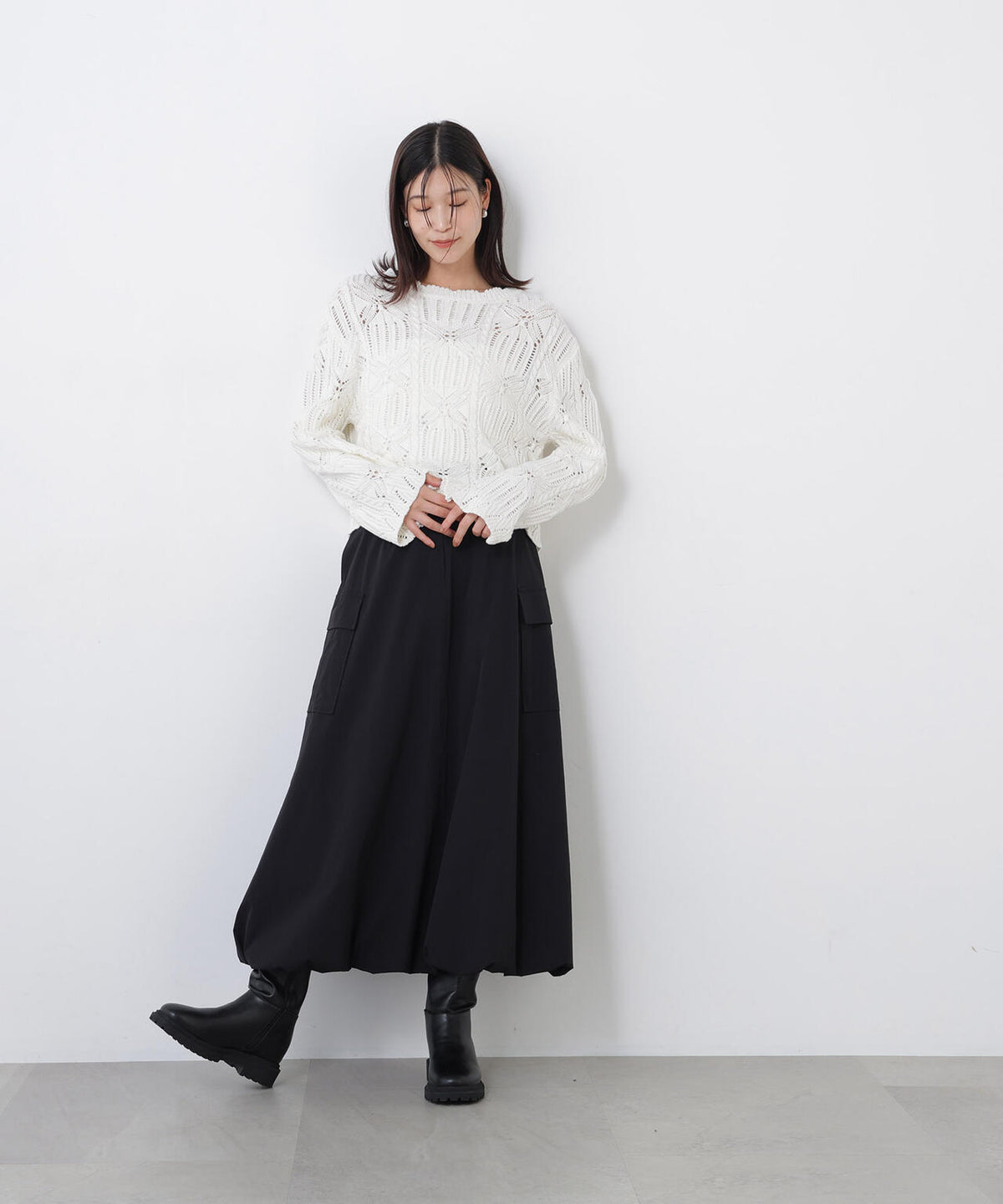 身長168cm B82 W59 H88 着用サイズ:FR