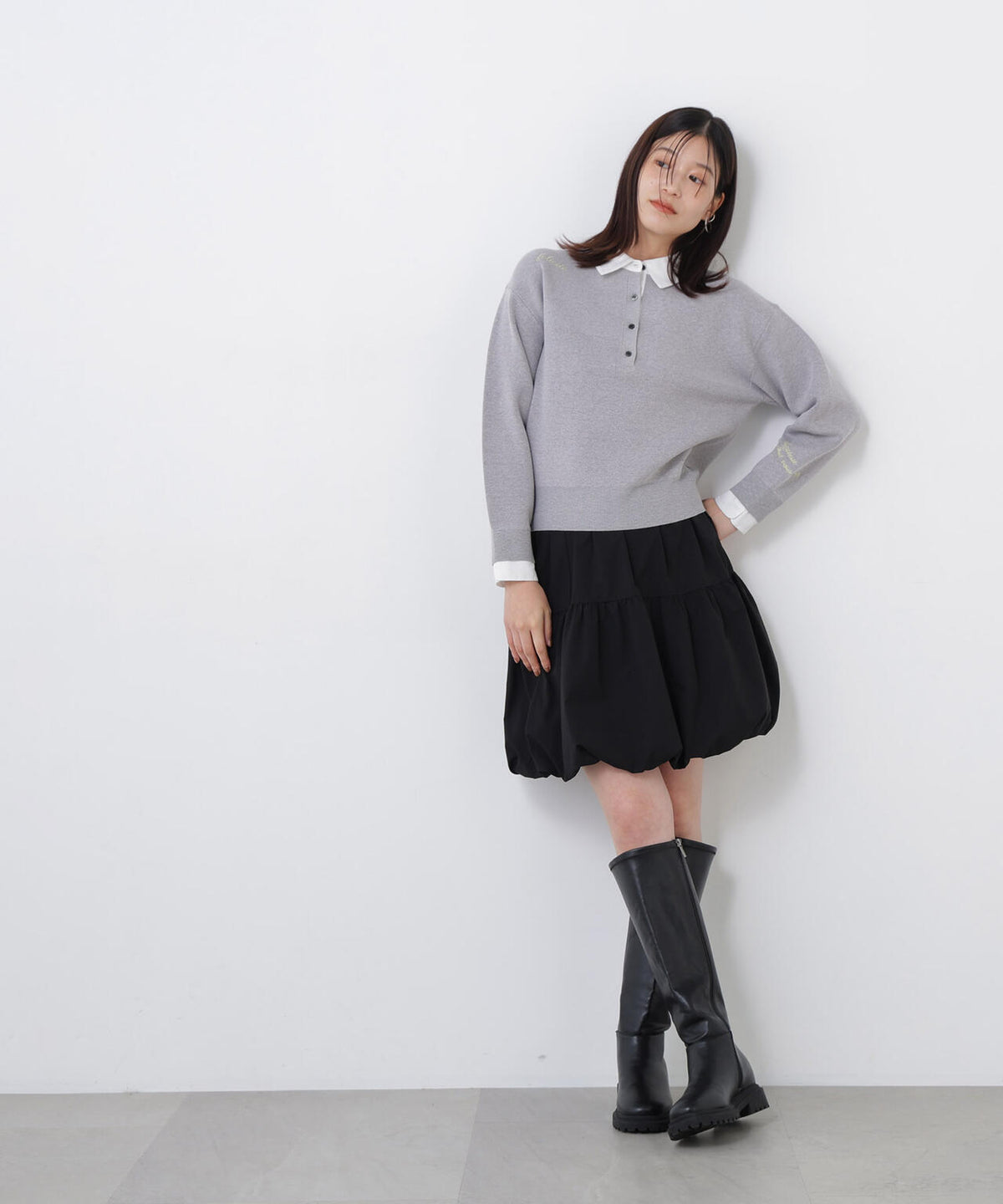 身長168cm B82 W59 H88 着用サイズ:FR