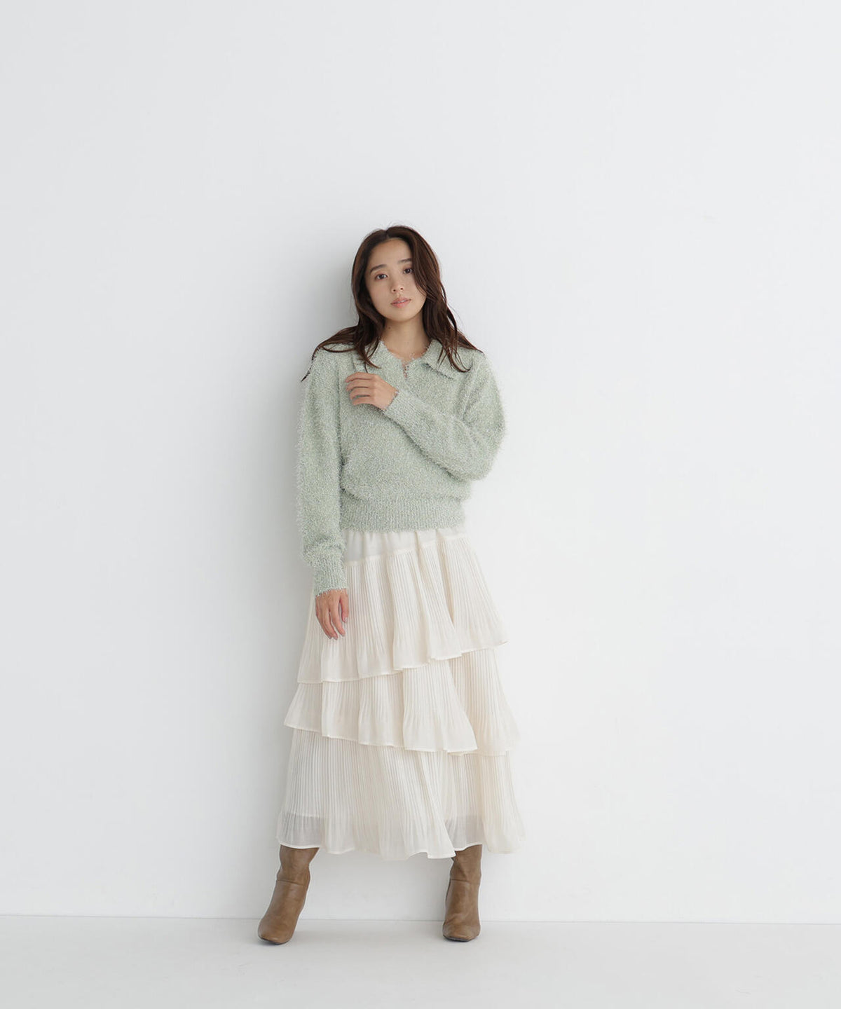165.5cm 着用サイズ:M