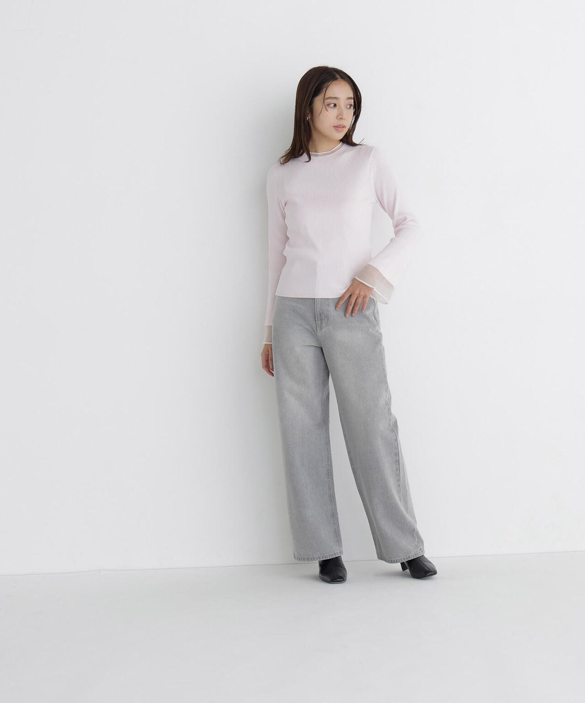 165.5cm 着用サイズ:FR