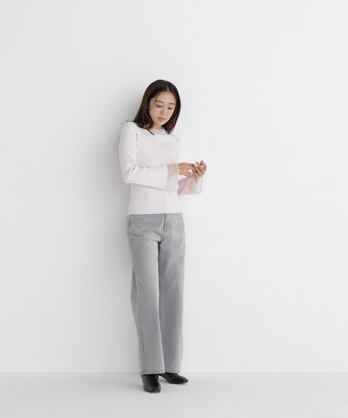 165.5cm 着用サイズ:FR