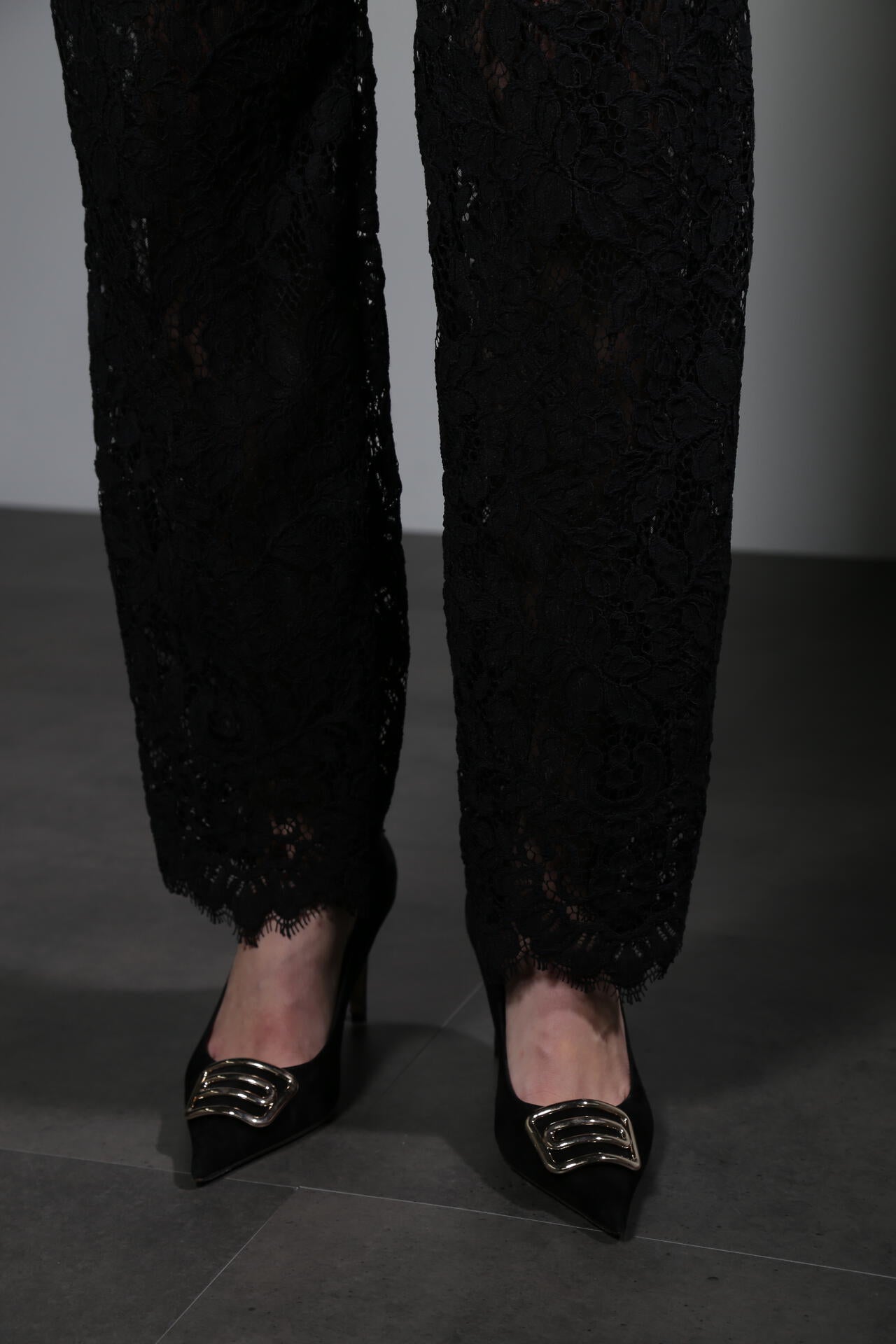 フローラルレースパンツ_