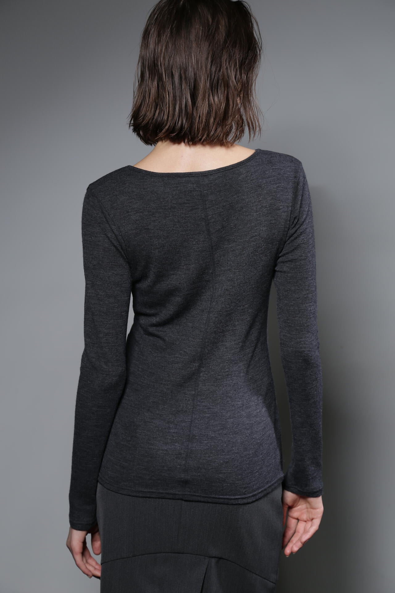 フィットロングスリーブTシャツ_