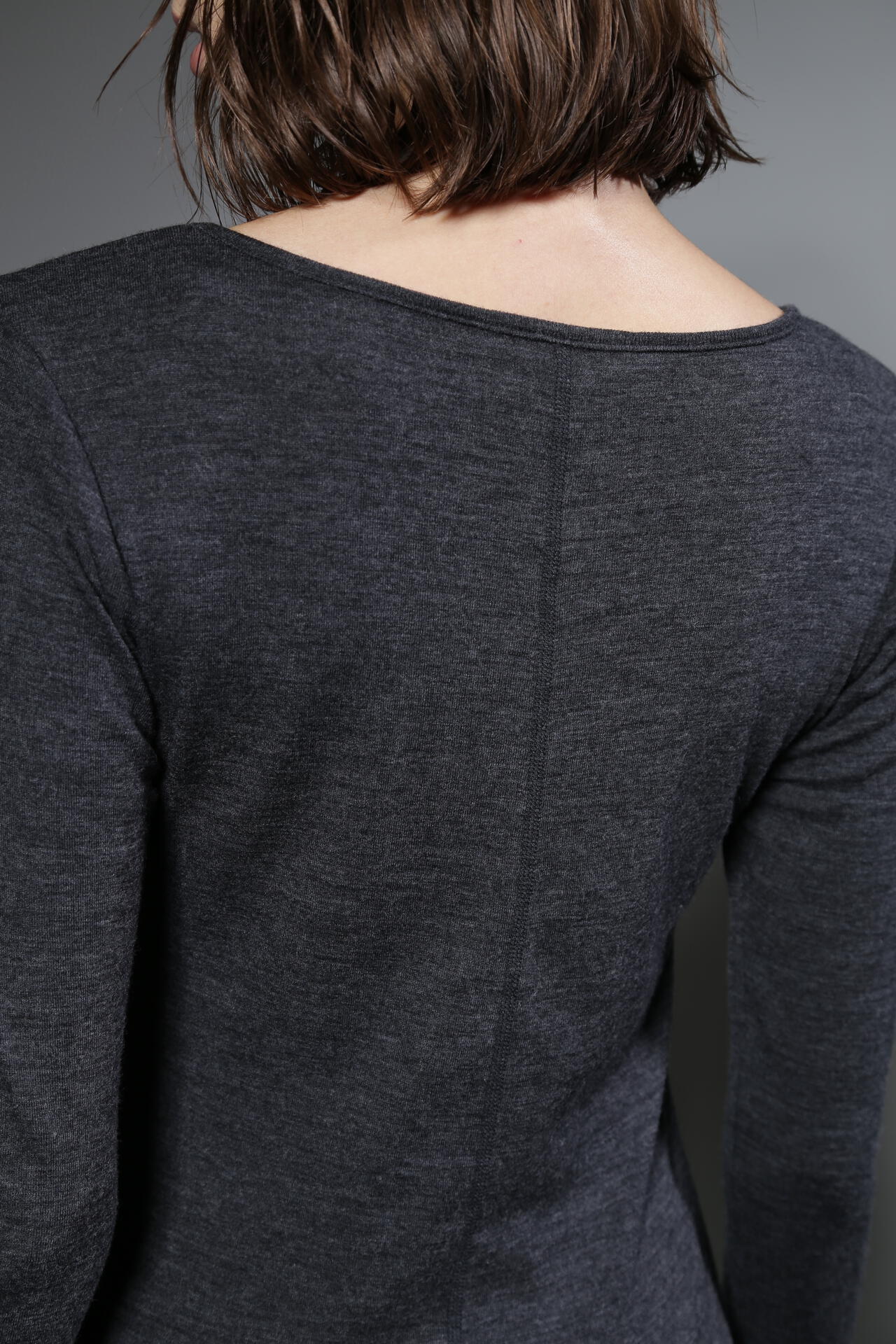 フィットロングスリーブTシャツ_