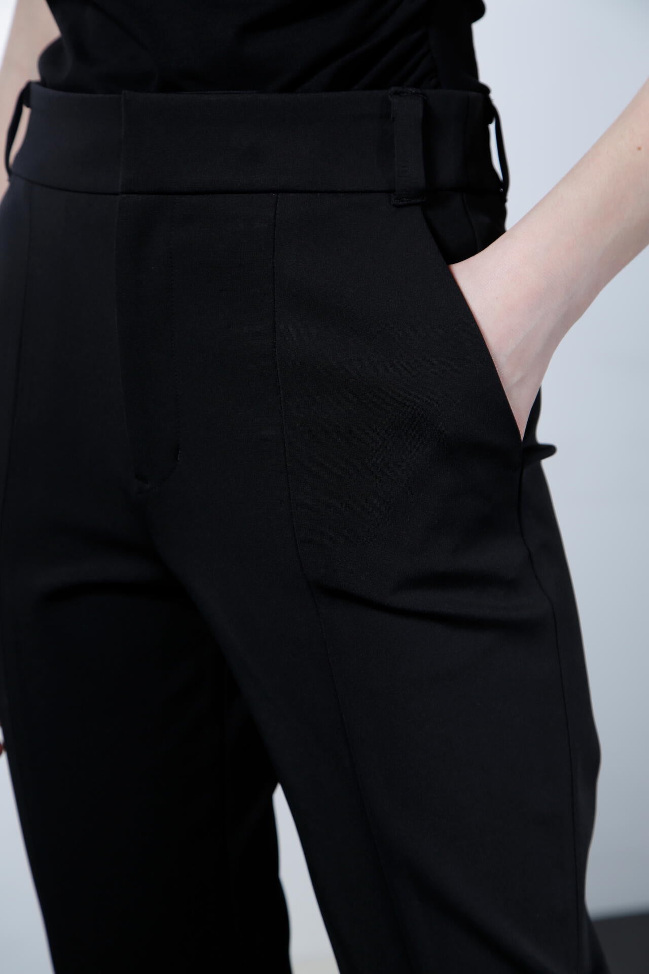 センタースリットシガレットパンツ_