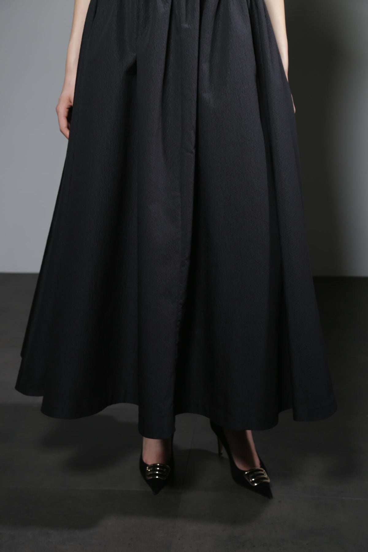 カシュクールロングドレス_