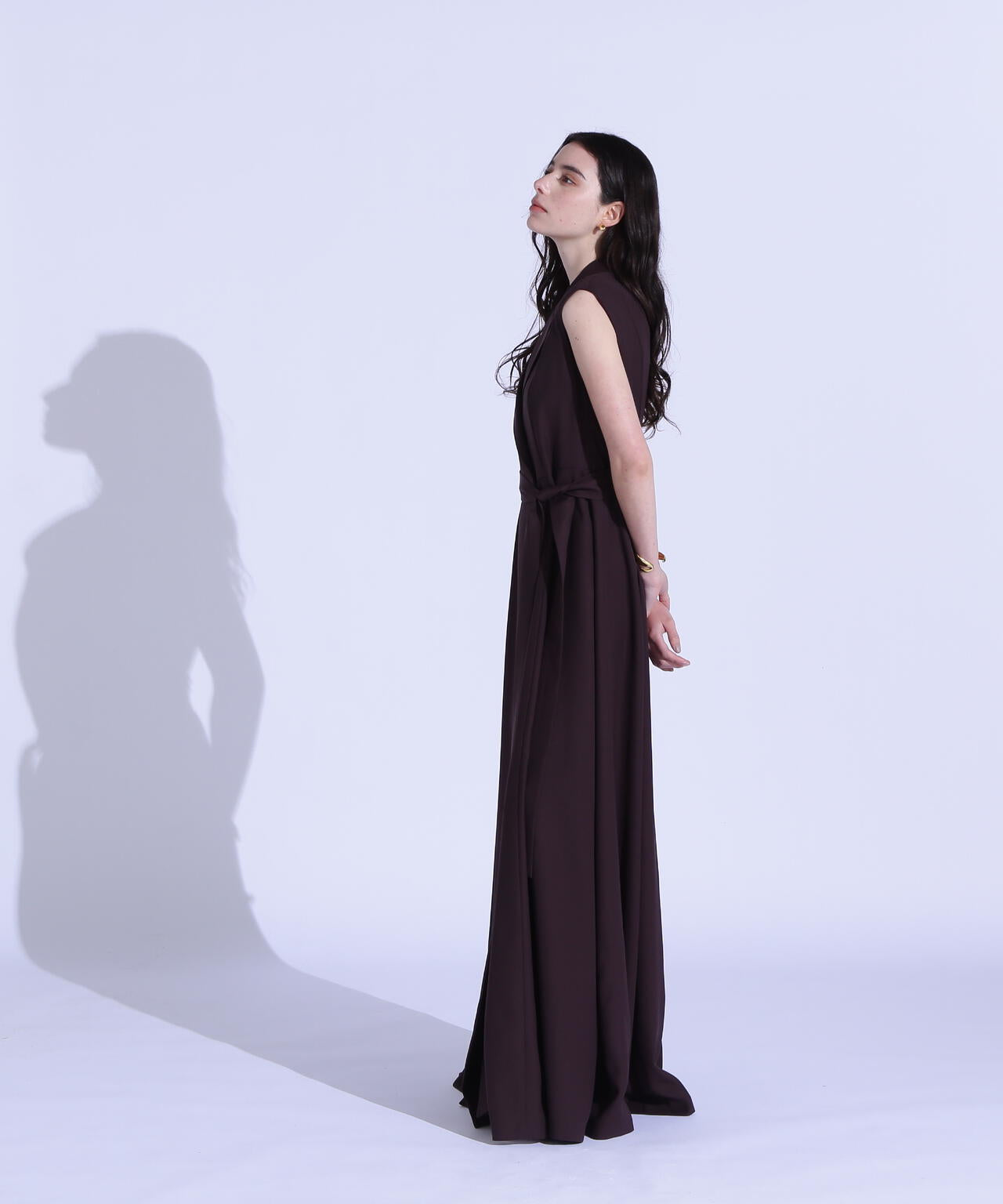 テーラードマキシドレス_