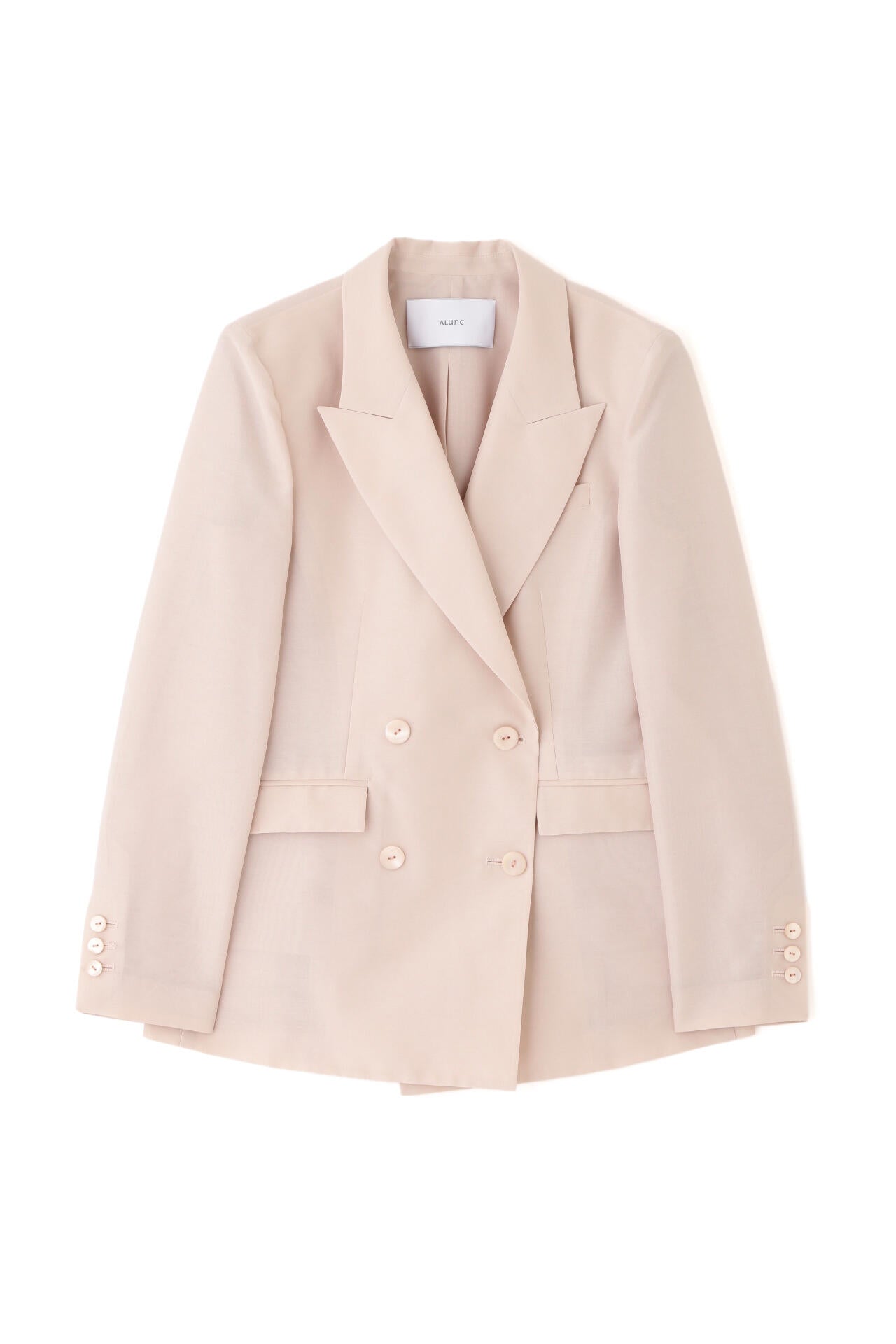 ダブルブレストシアージャケット_