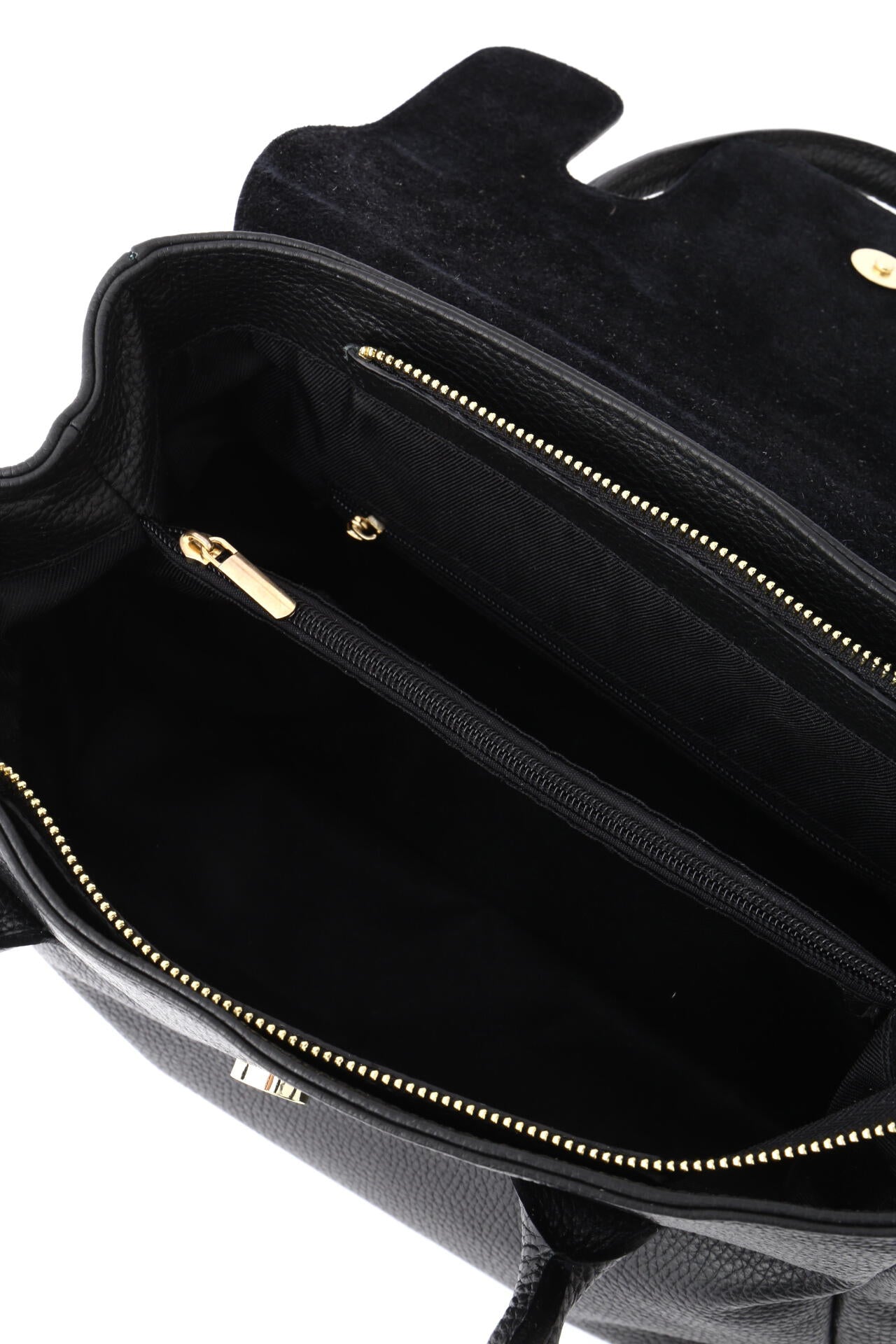 ダブルハンドルレザーバッグ