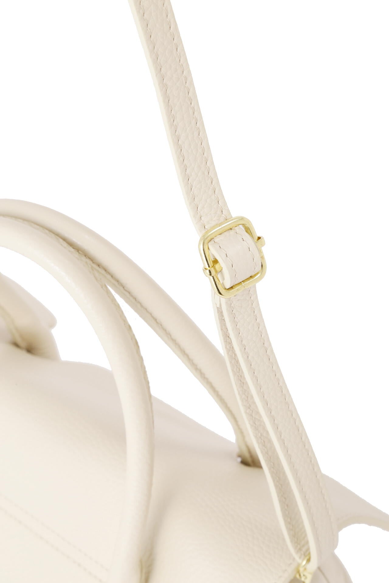 ダブルハンドルレザーバッグ