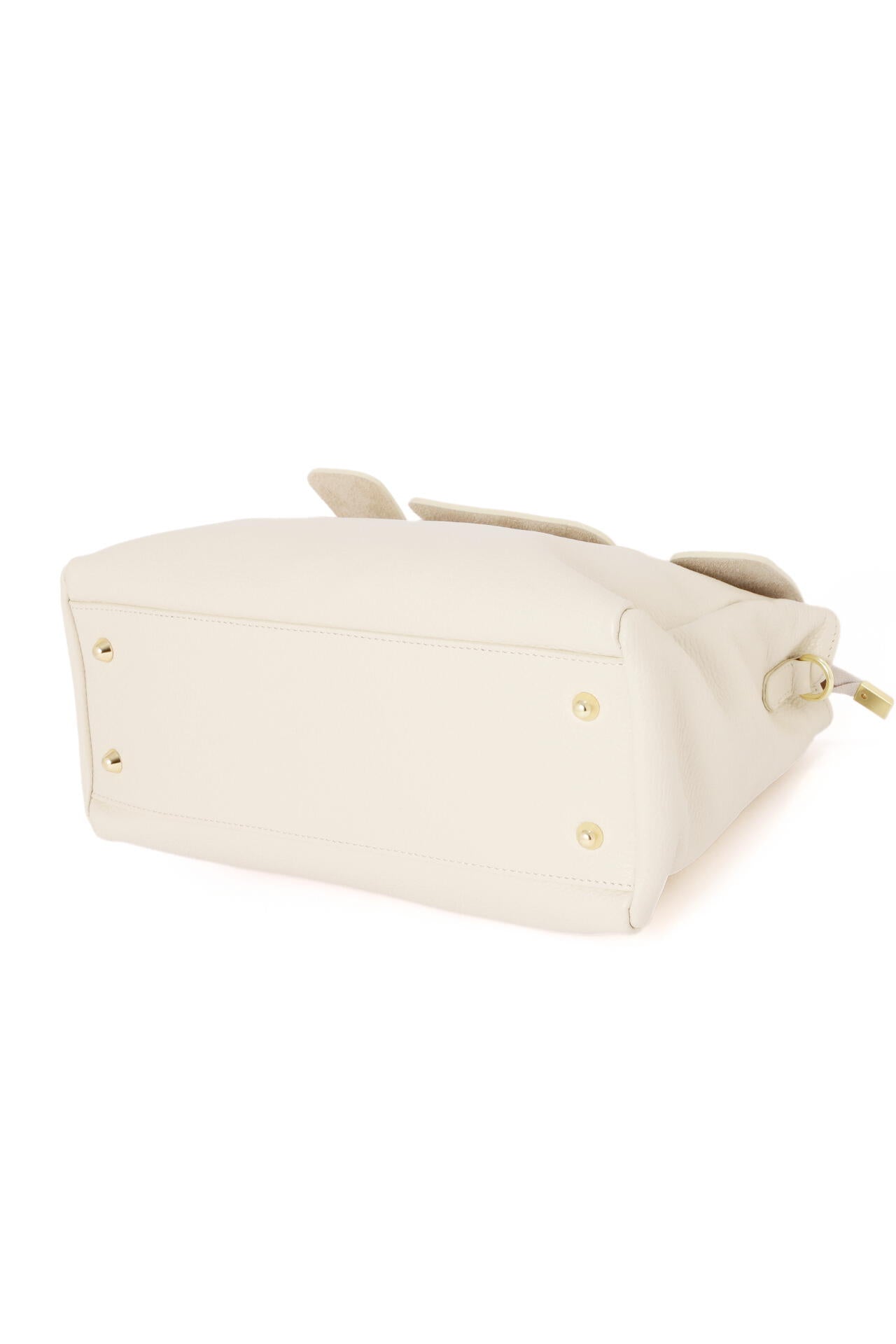 ダブルハンドルレザーバッグ