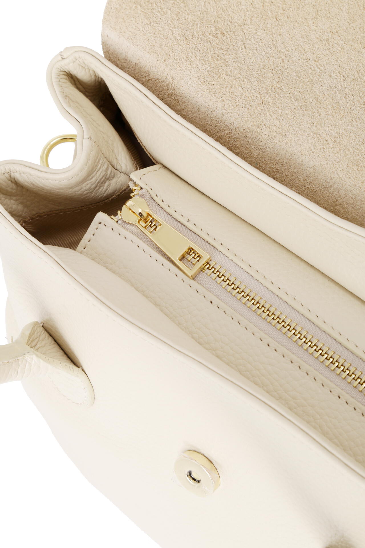 ダブルハンドルレザーバッグ